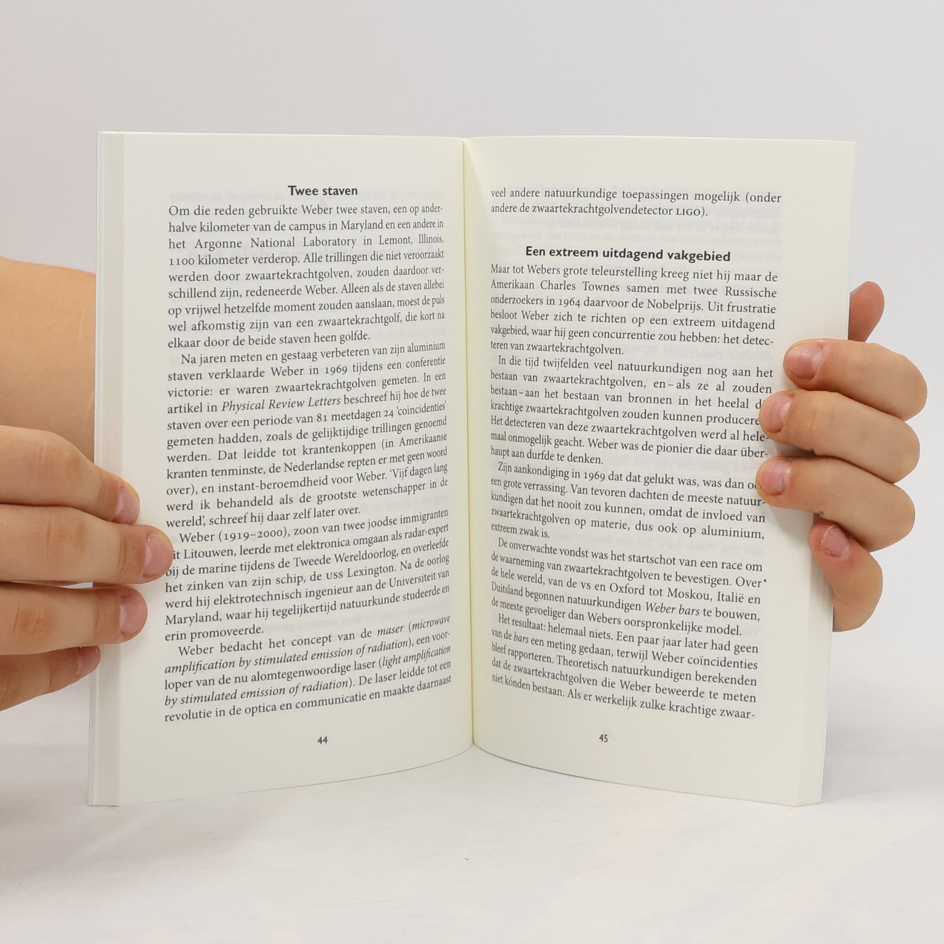 Bruno van Wayenburg New Scientist Pocket Science: Rillingen door de ruimte