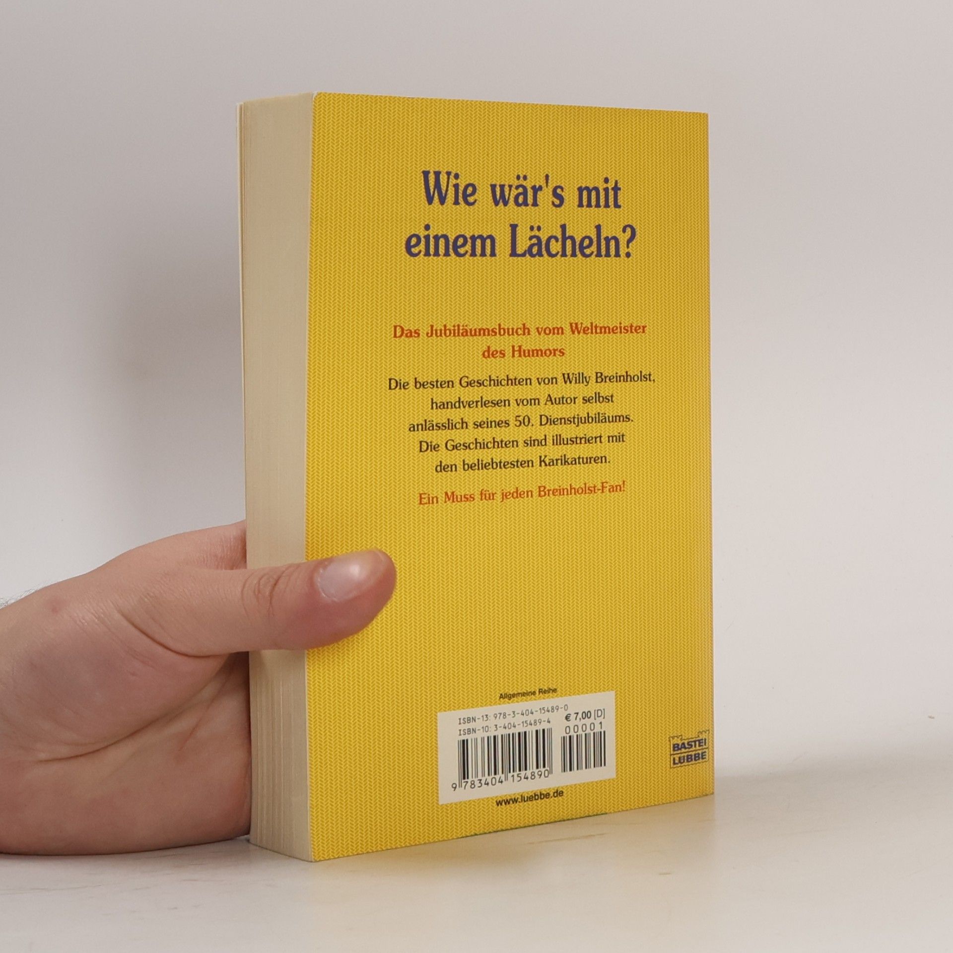 Willy Breinholst Wie wär's mit einem Lächeln?