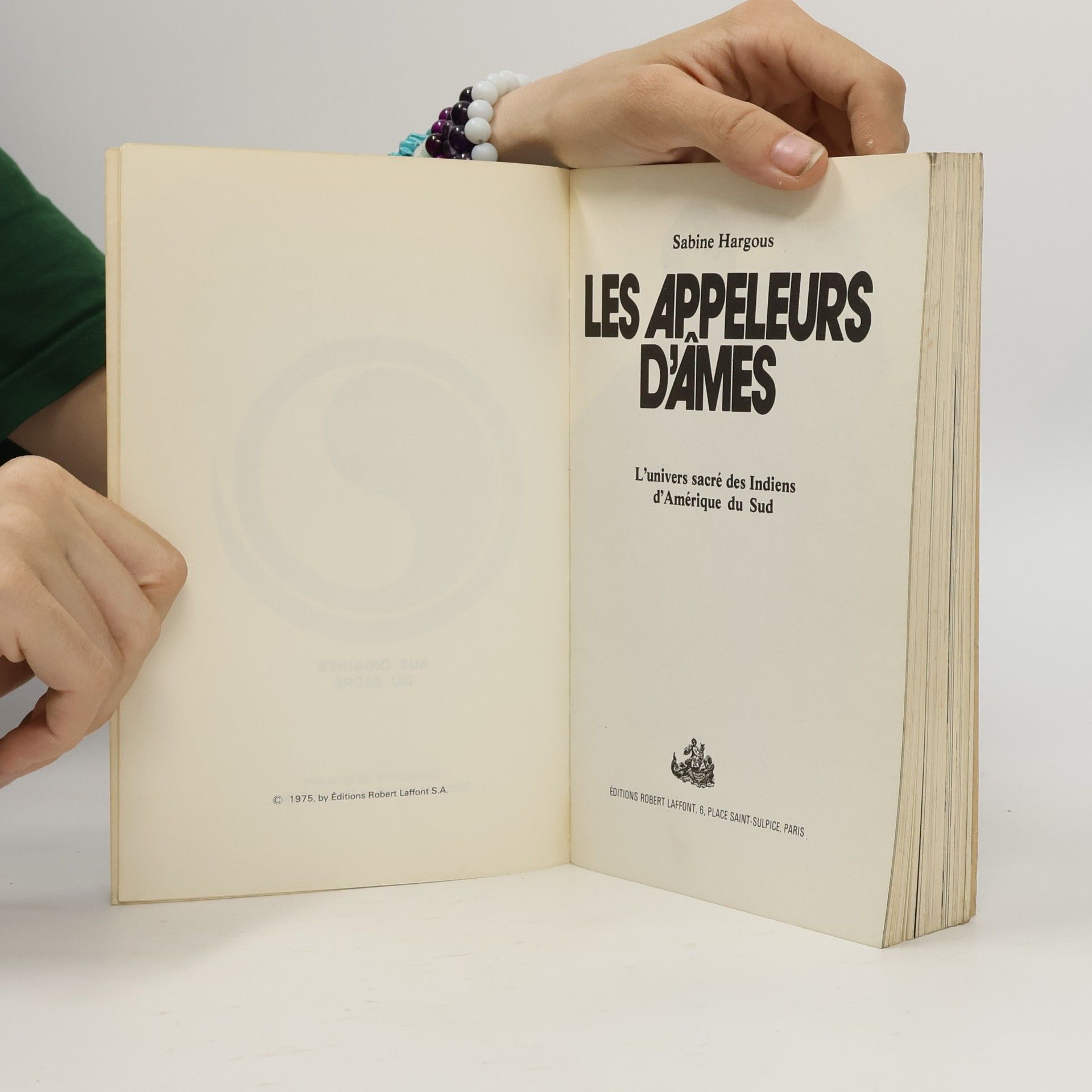 Sabine Hargous Les appeleurs d’âmes