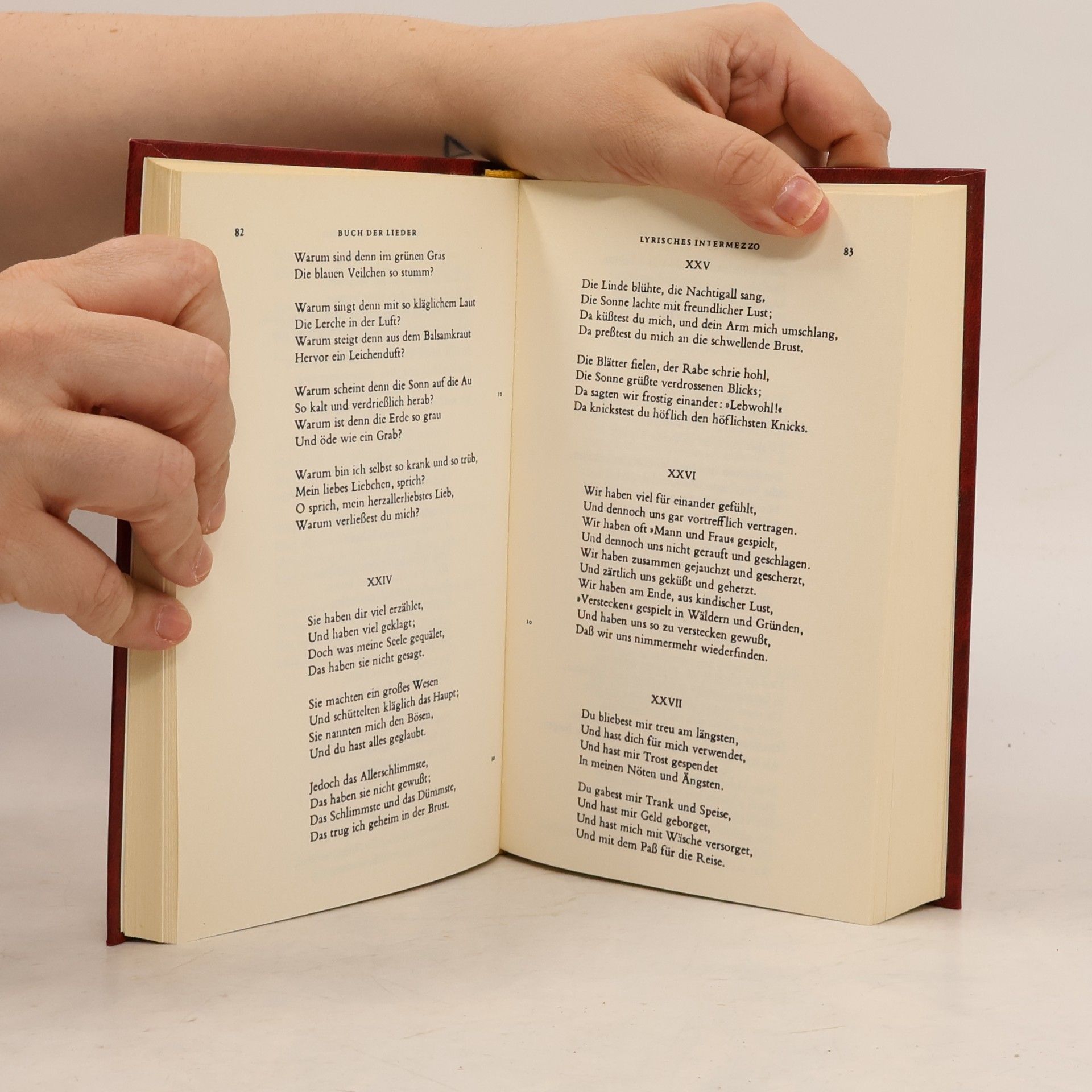 Heinrich Heine Buch der Lieder. Deutschland, ein Wintermärchen