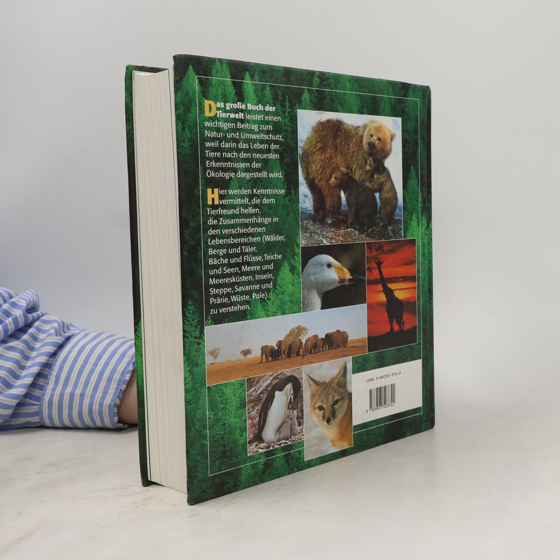 Siegfried Schmitz Das große Buch der Tierwelt. Der farbige Naturführer durch alle Kontinente