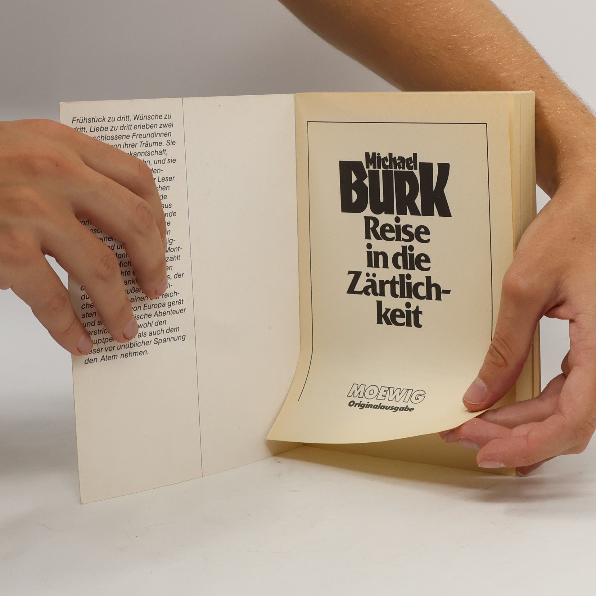 Michael Burk Reise in die Zärtlichkeit
