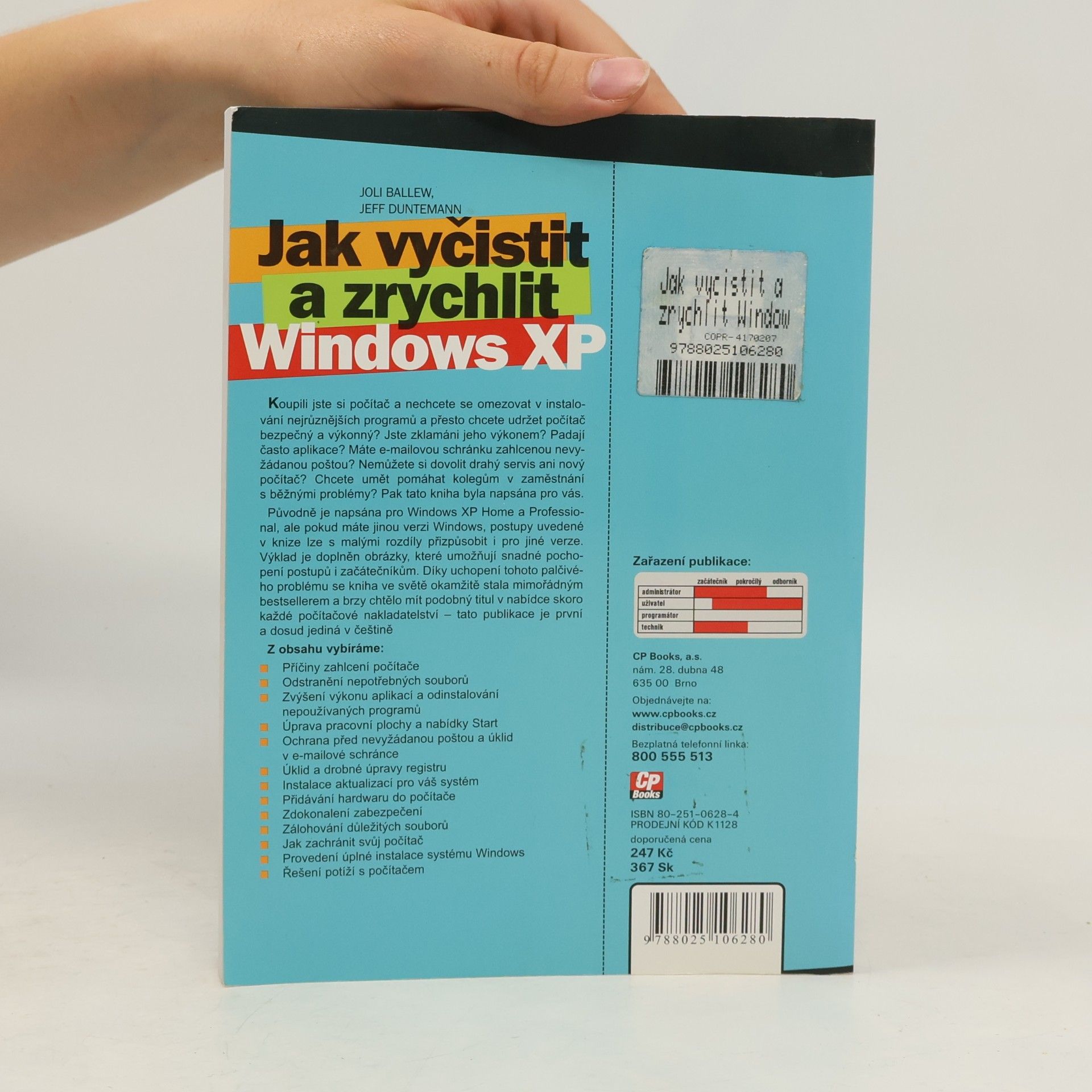 Joli Ballew Jak vyčistit a zrychlit Windows XP