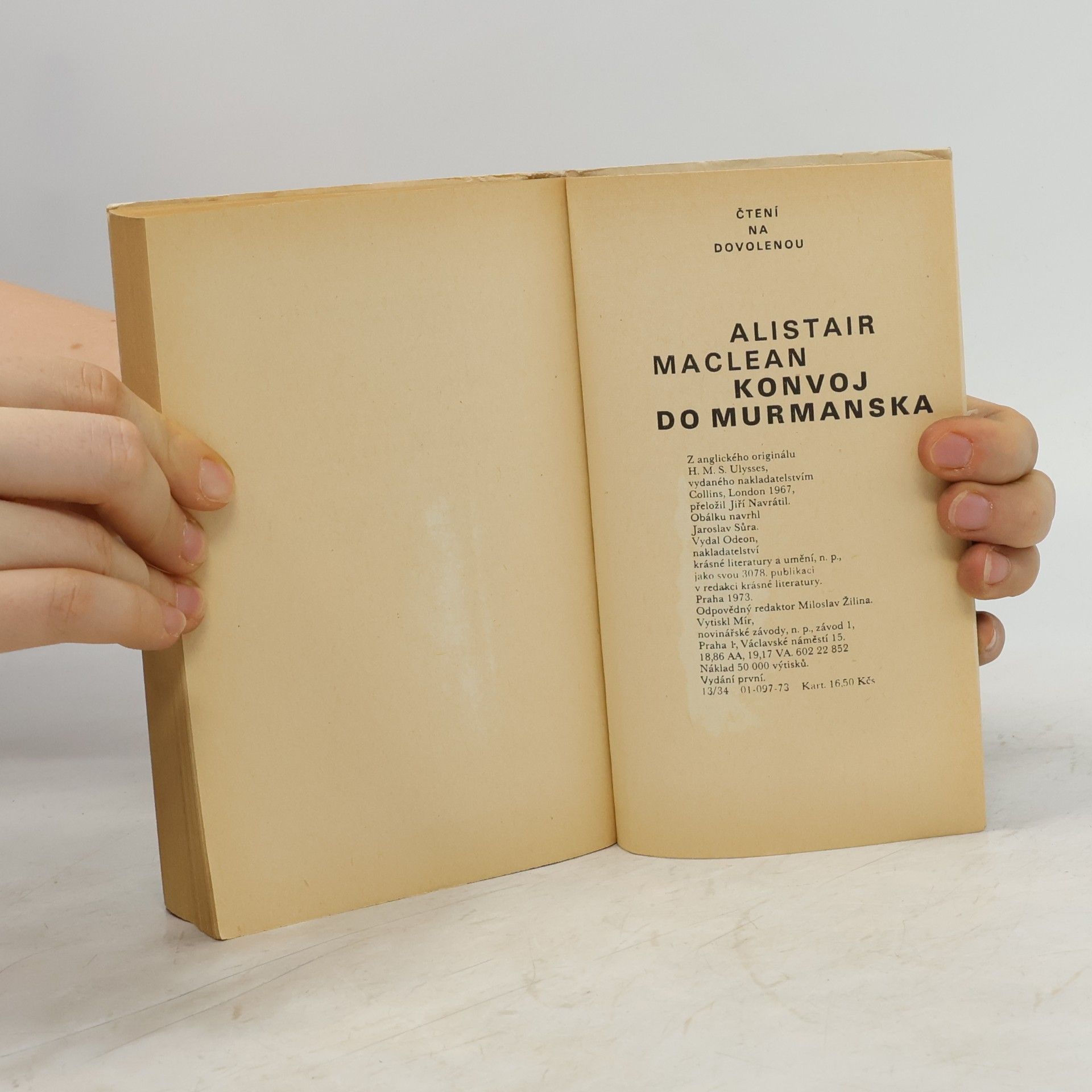 Alistair MacLean Konvoj do Murmanska