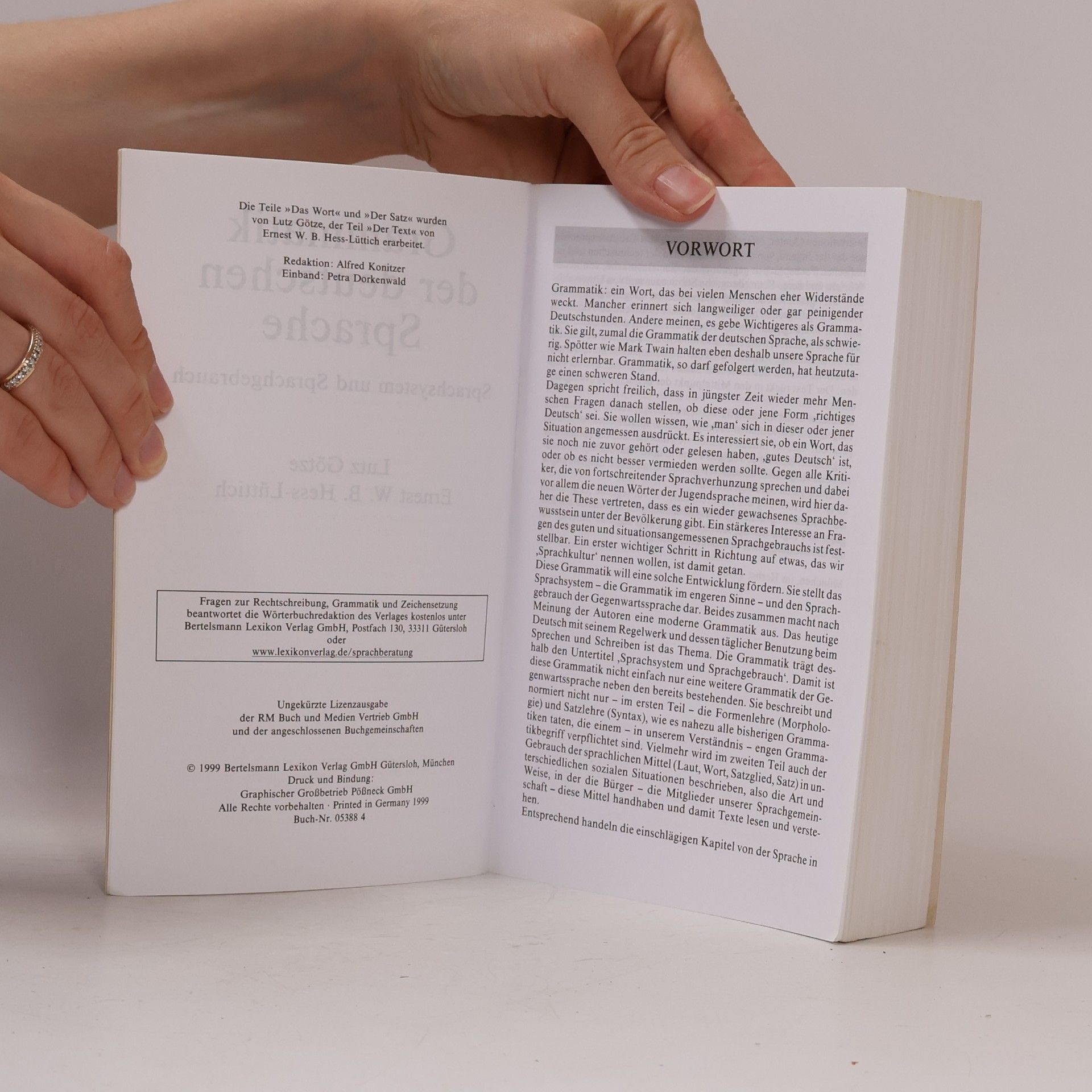 Autorenkollektiv Grammatik der deutschen Sprache