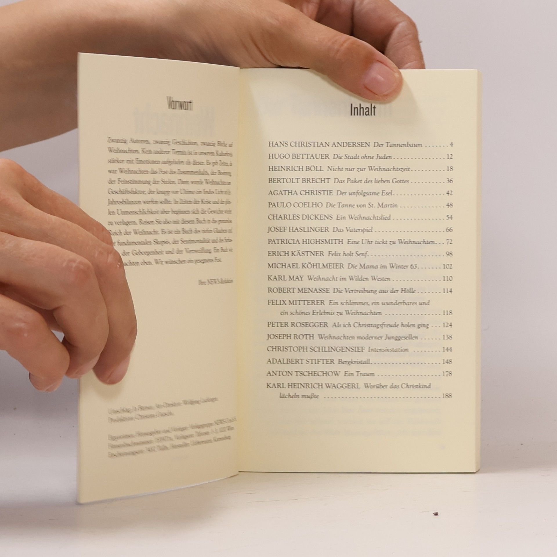 Various authors Weihnacht: Die schönsten Geschiten