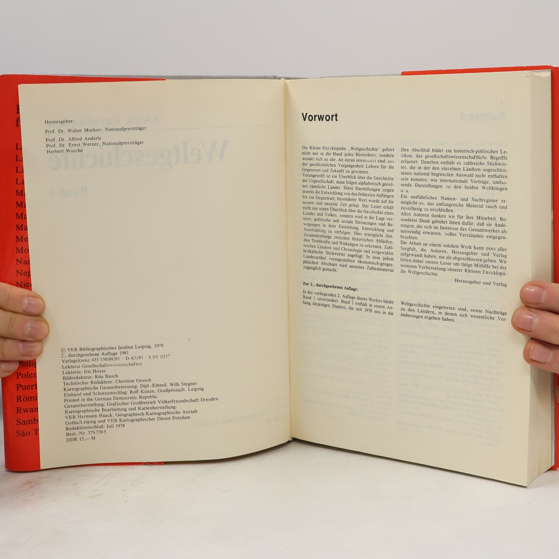 Autorenkollektiv Kleine Enzyklopädie Weltgeschichte 1
