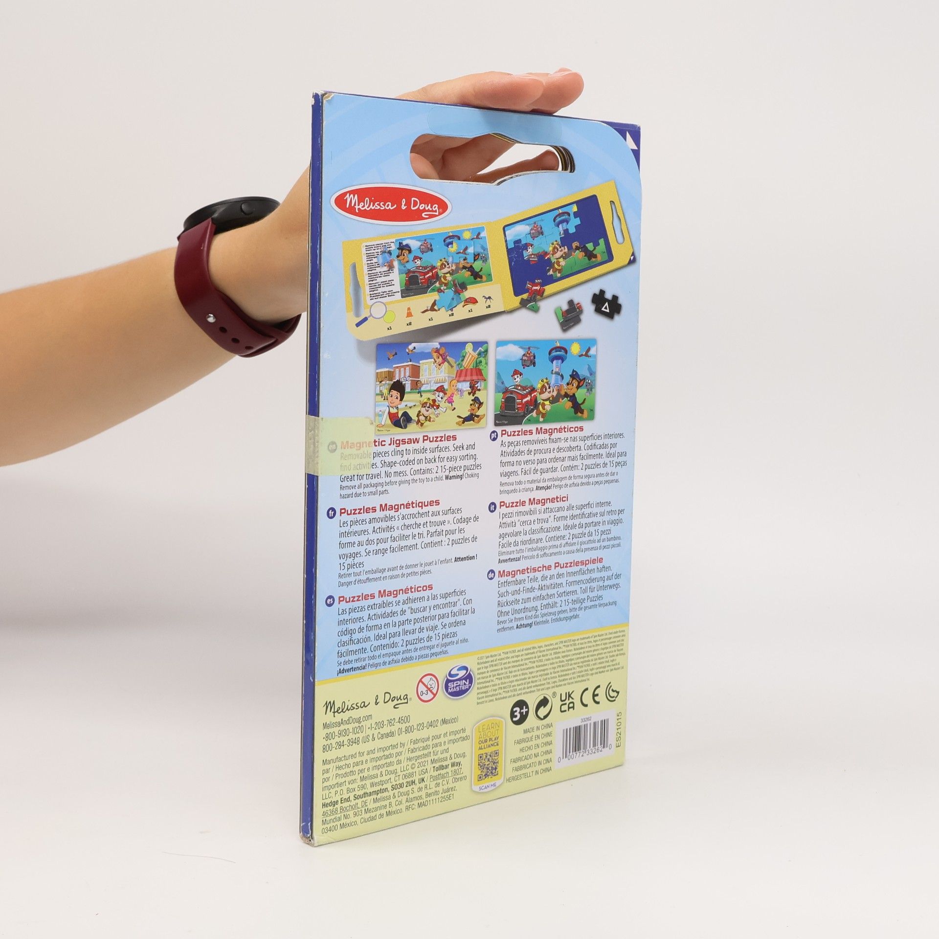 Kolektív autorov Paw Patrol 2 Magnetic Jigsaw Puzzles