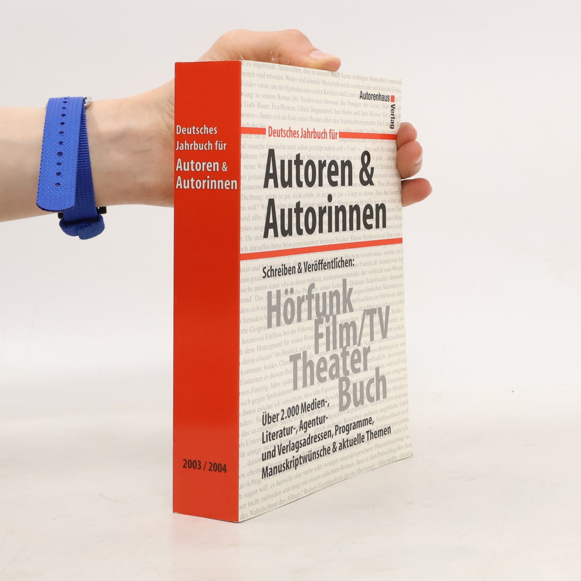 Deutsches Jahrbuch für Autoren & Autorinnen 2003/2004