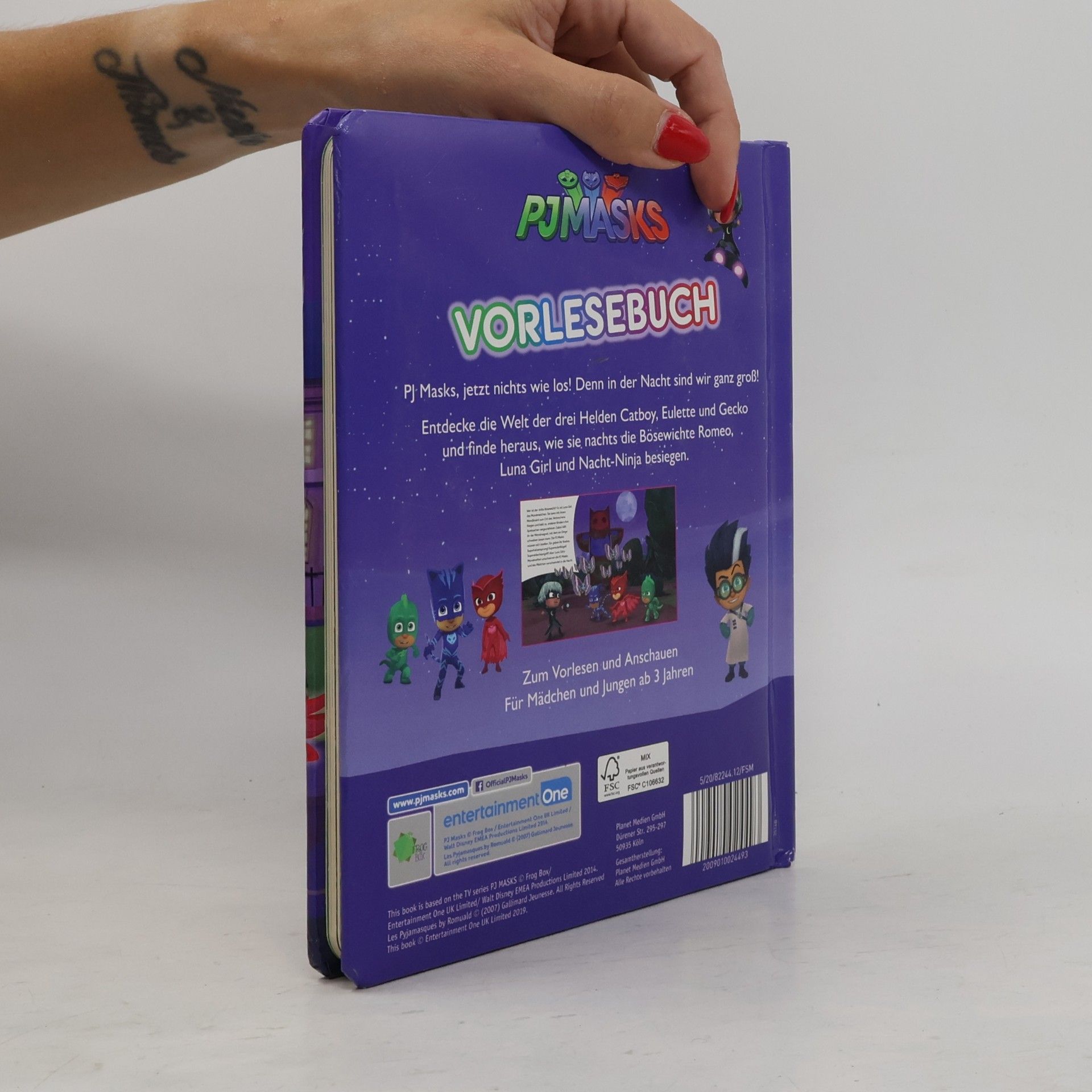 Kolektiv autorů PJ Masks. Vorlesebuch