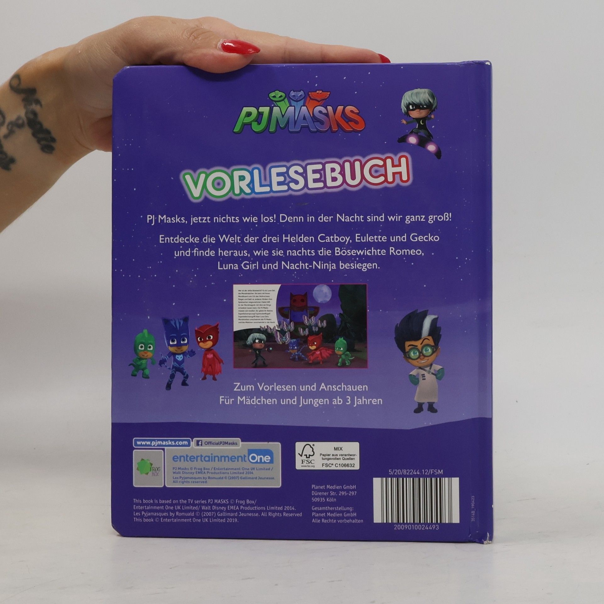 Kolektiv autorů PJ Masks. Vorlesebuch