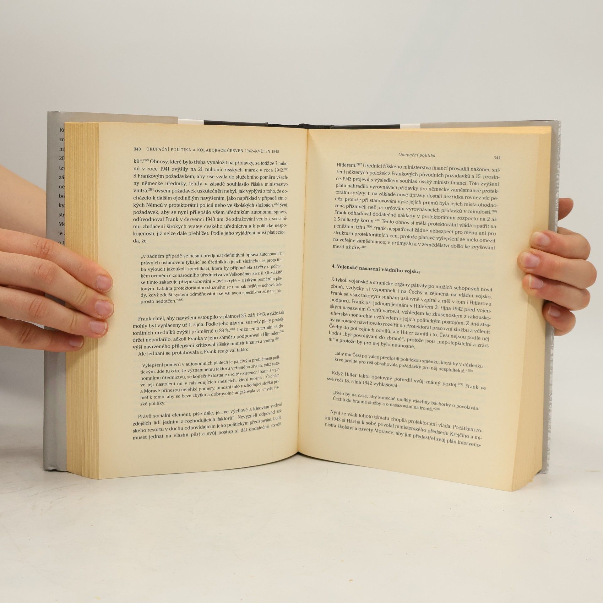 Detlef Brandes Češi pod německým protektorátem: Okupační politika, kolaborace a odboj 1939-1945