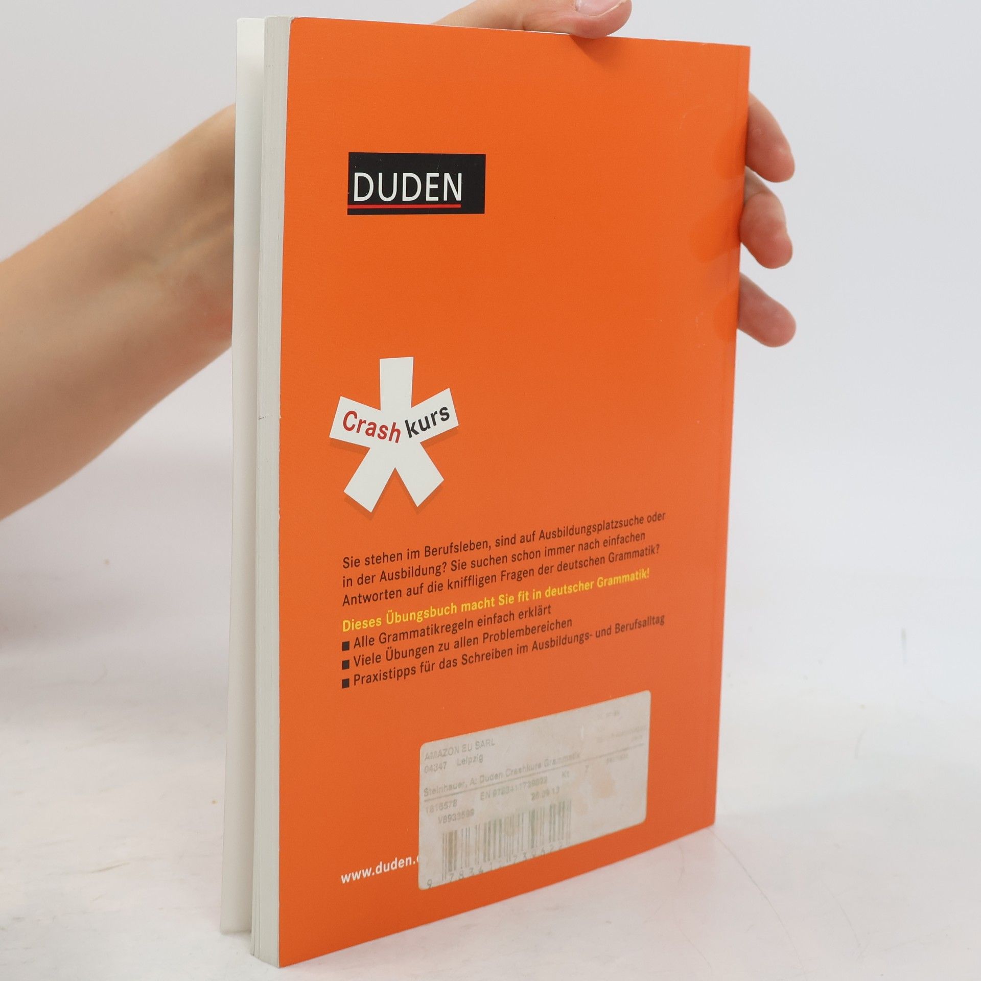 Anja Steinhauer Duden, Crashkurs Grammatik