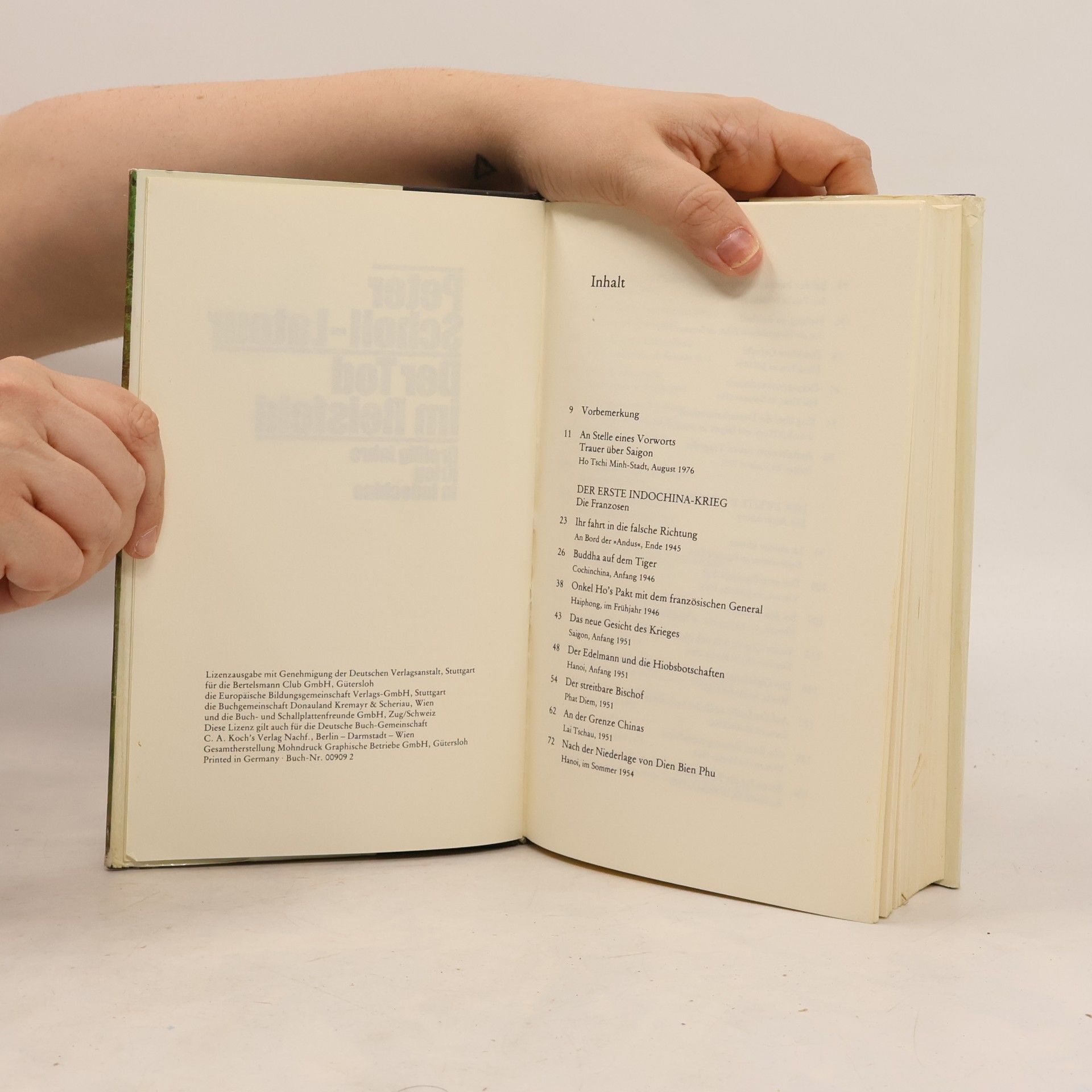 Peter Scholl-Latour Der Tod im Reisfeld
