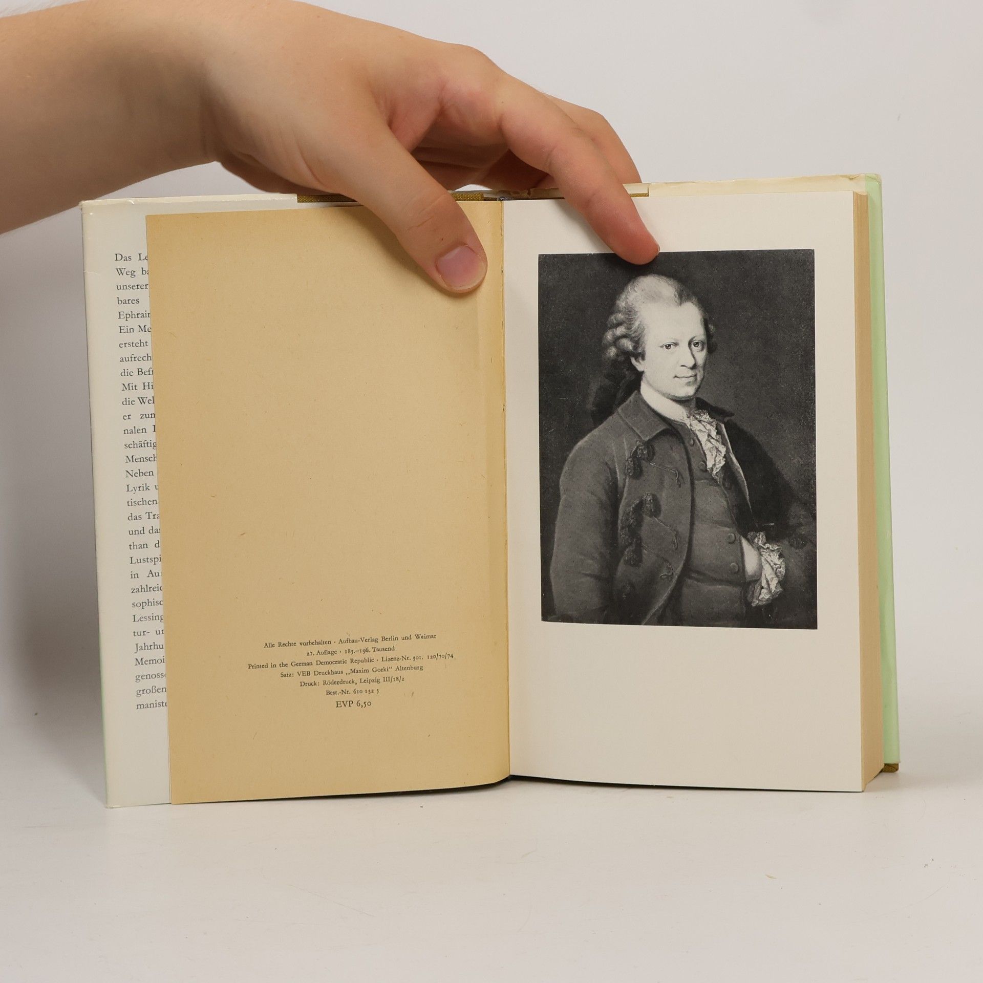 Gotthold Ephraim Lessing Lessing. Ein Lesebuch für unsere Zeit