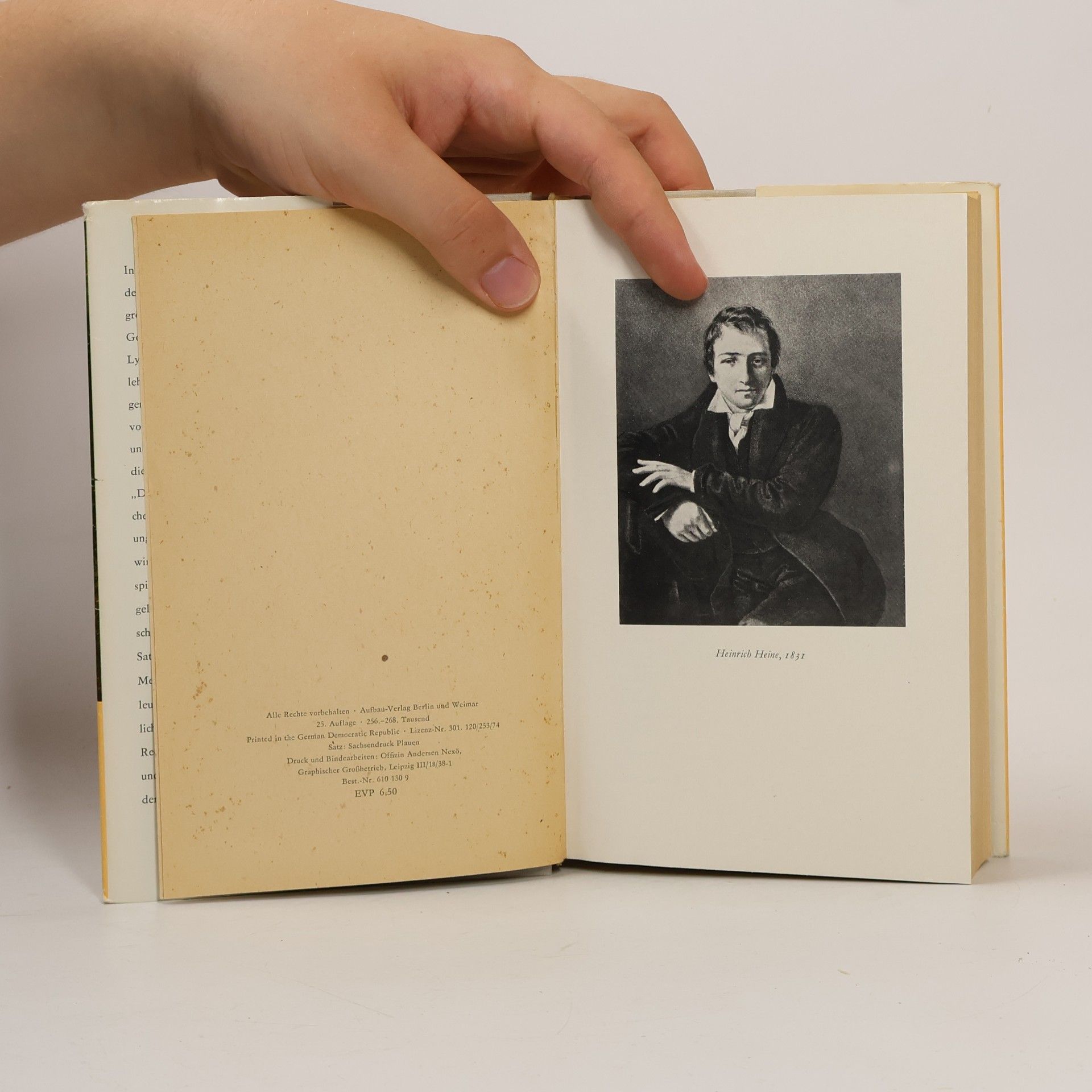 Heinrich Heine Ein Lesebuch für Unsere Zeit