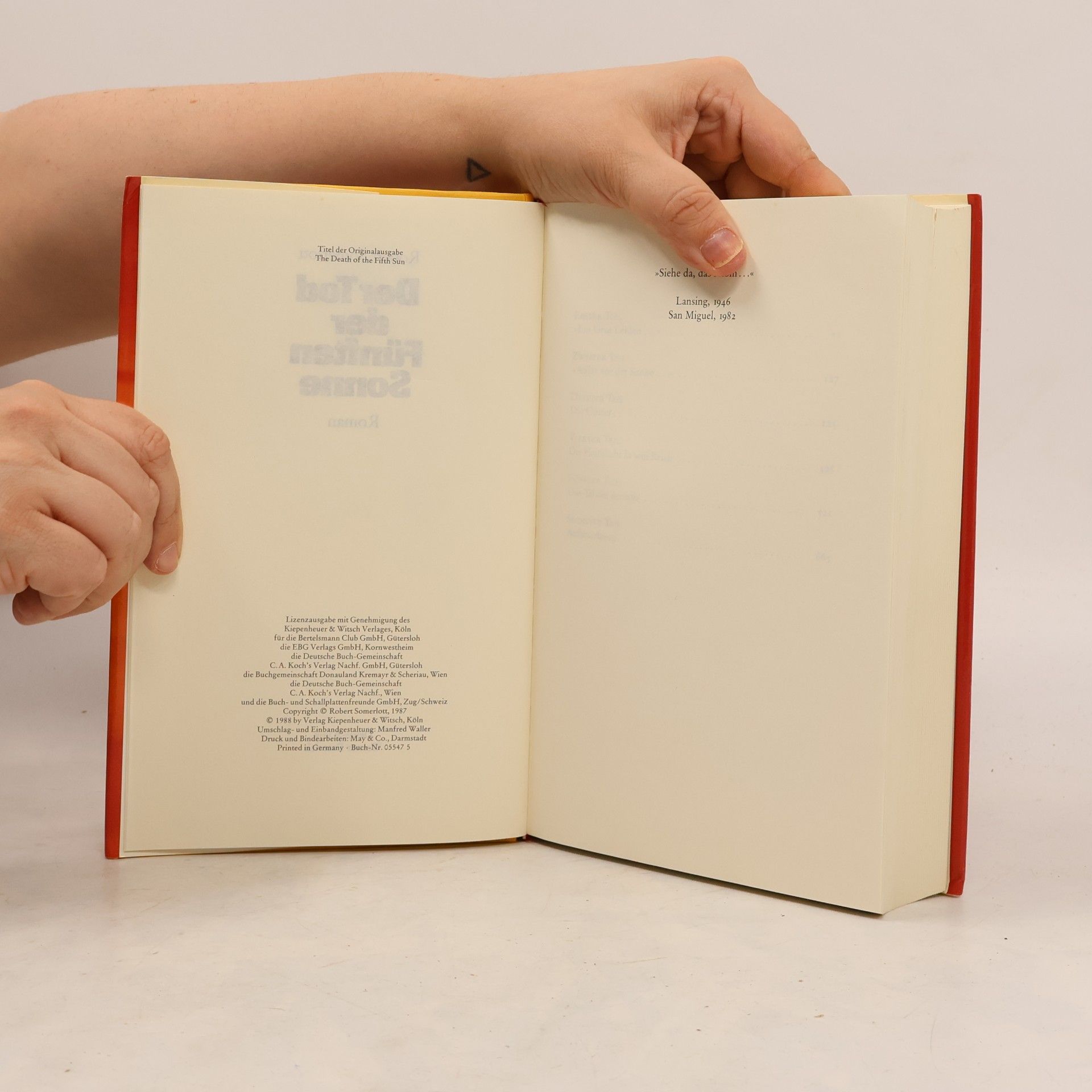 Robert Somerlott Der Tod der Fünften Sonne