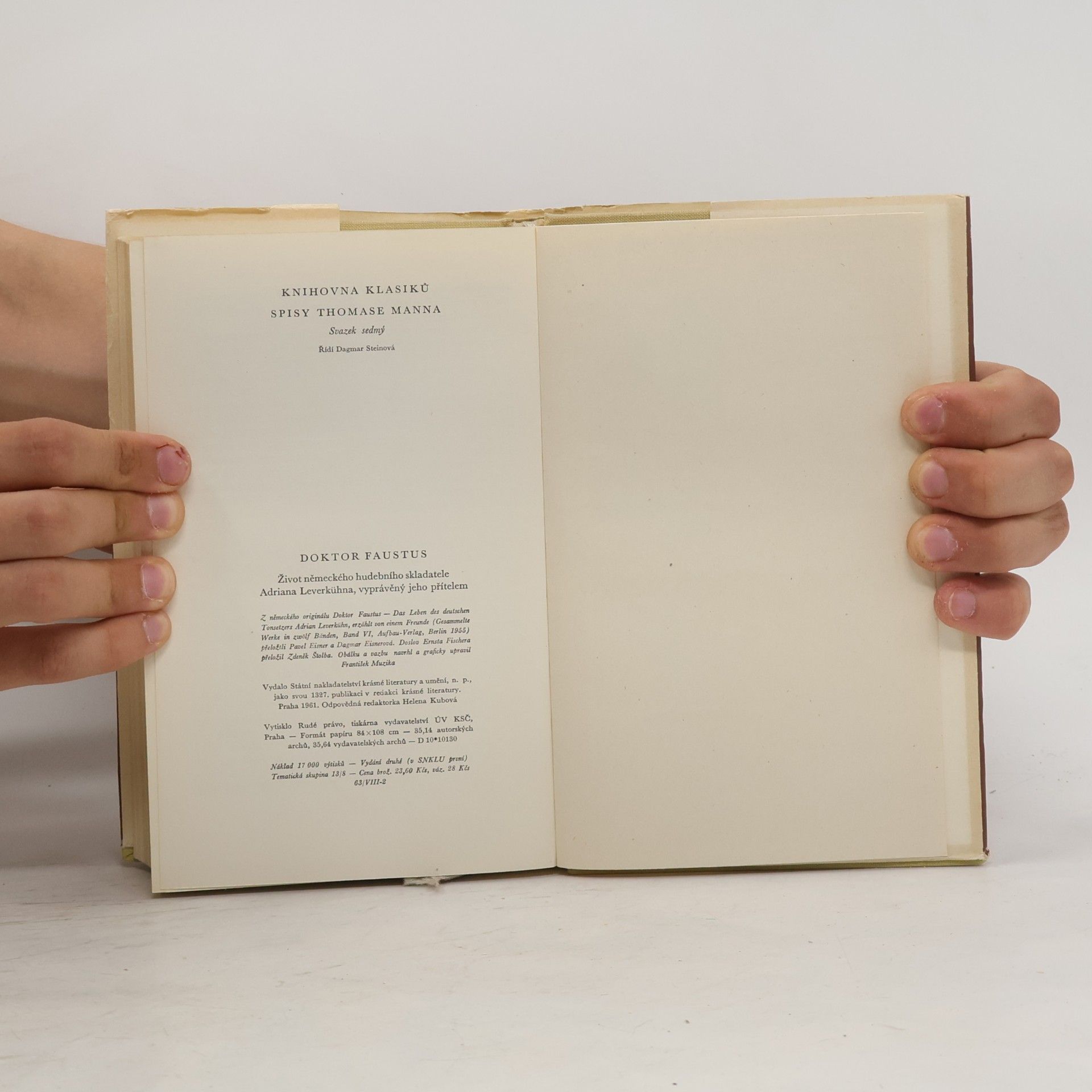 Thomas Mann Doktor Faustus