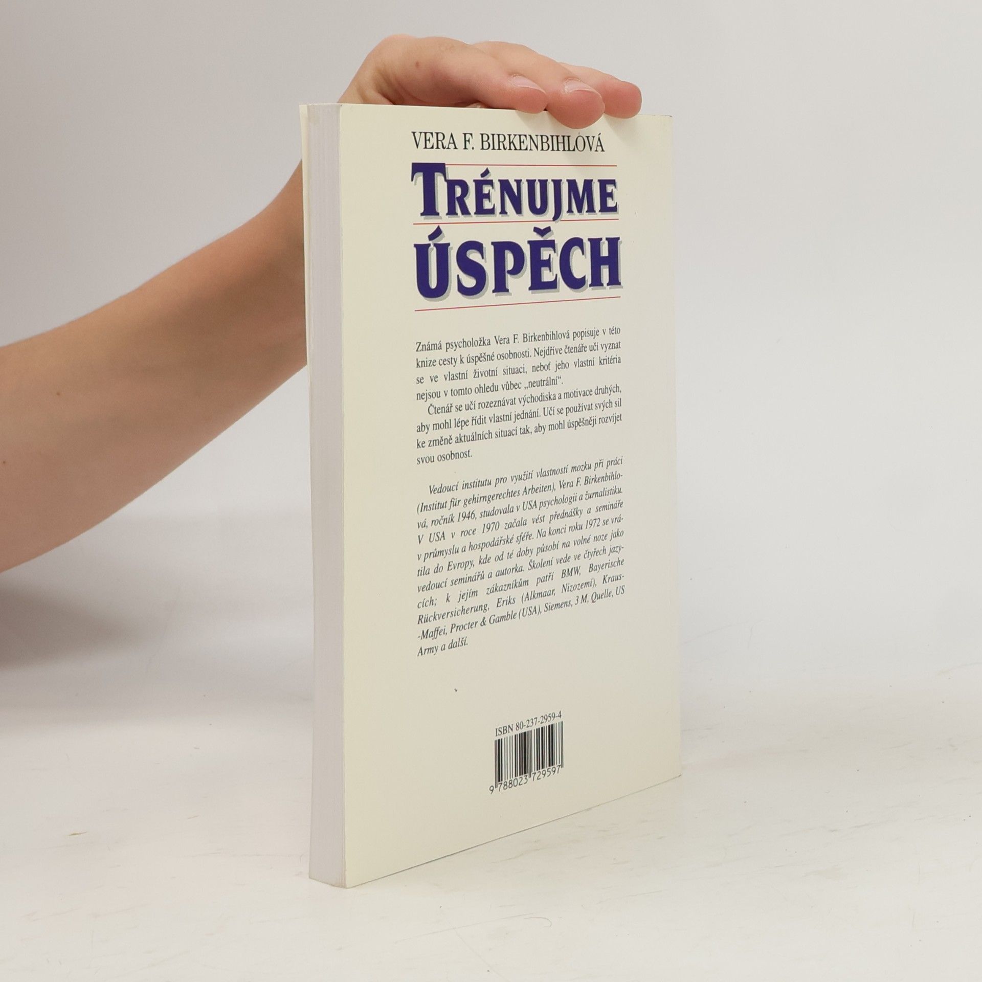 Vera Birkenbihl Trénujme úspěch