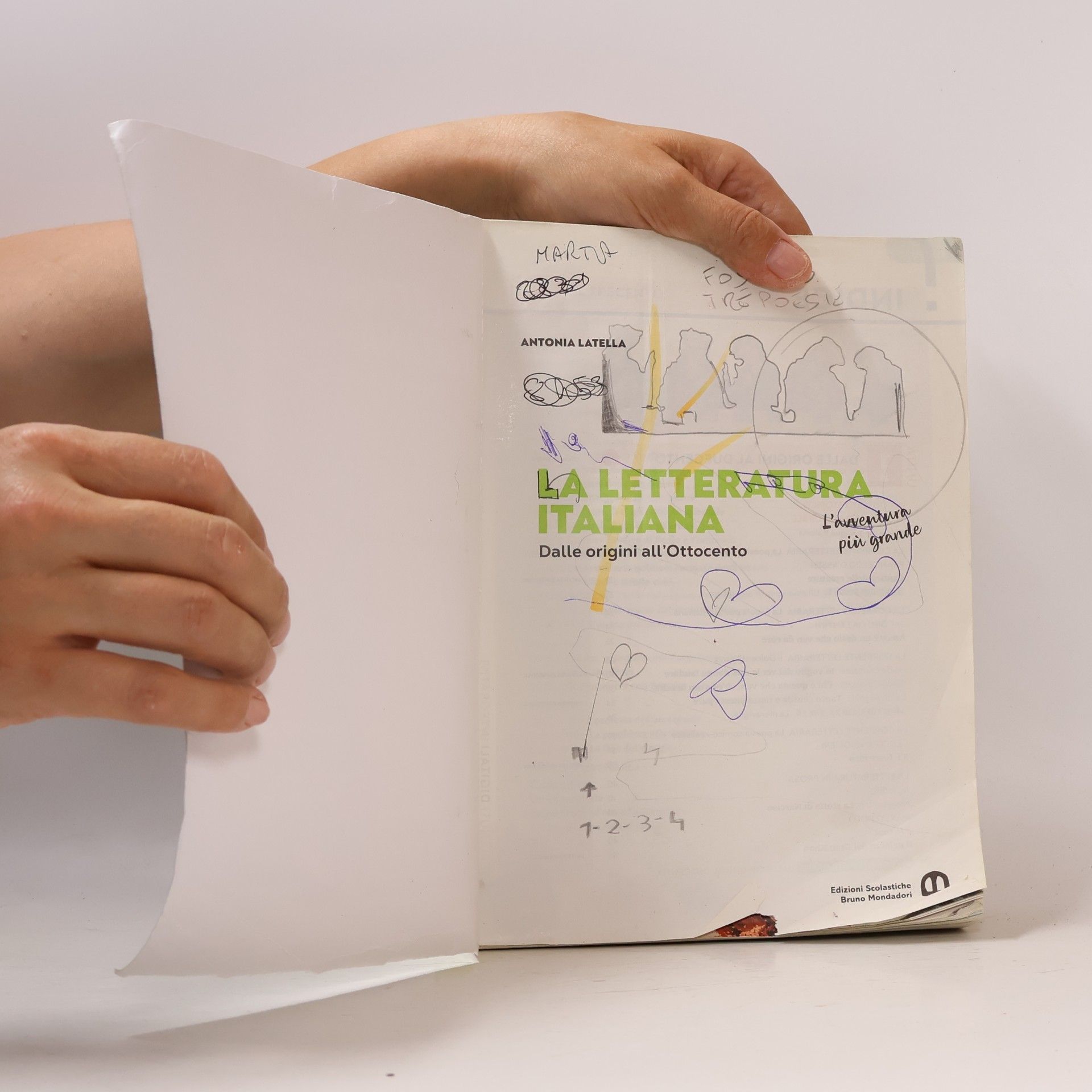 Antonia Latella La Letteratura Italiana. Dalle origini all'Ottocento