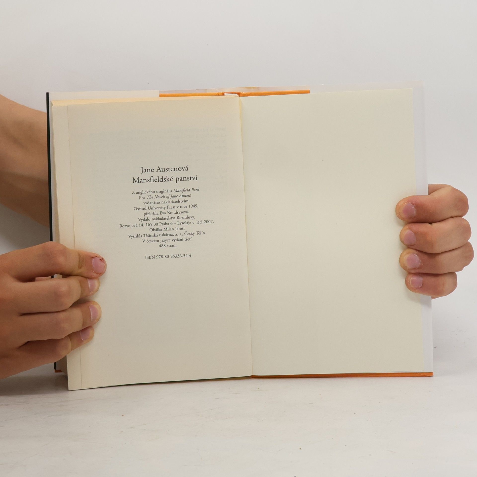 Jane Austen Mansfieldské panství