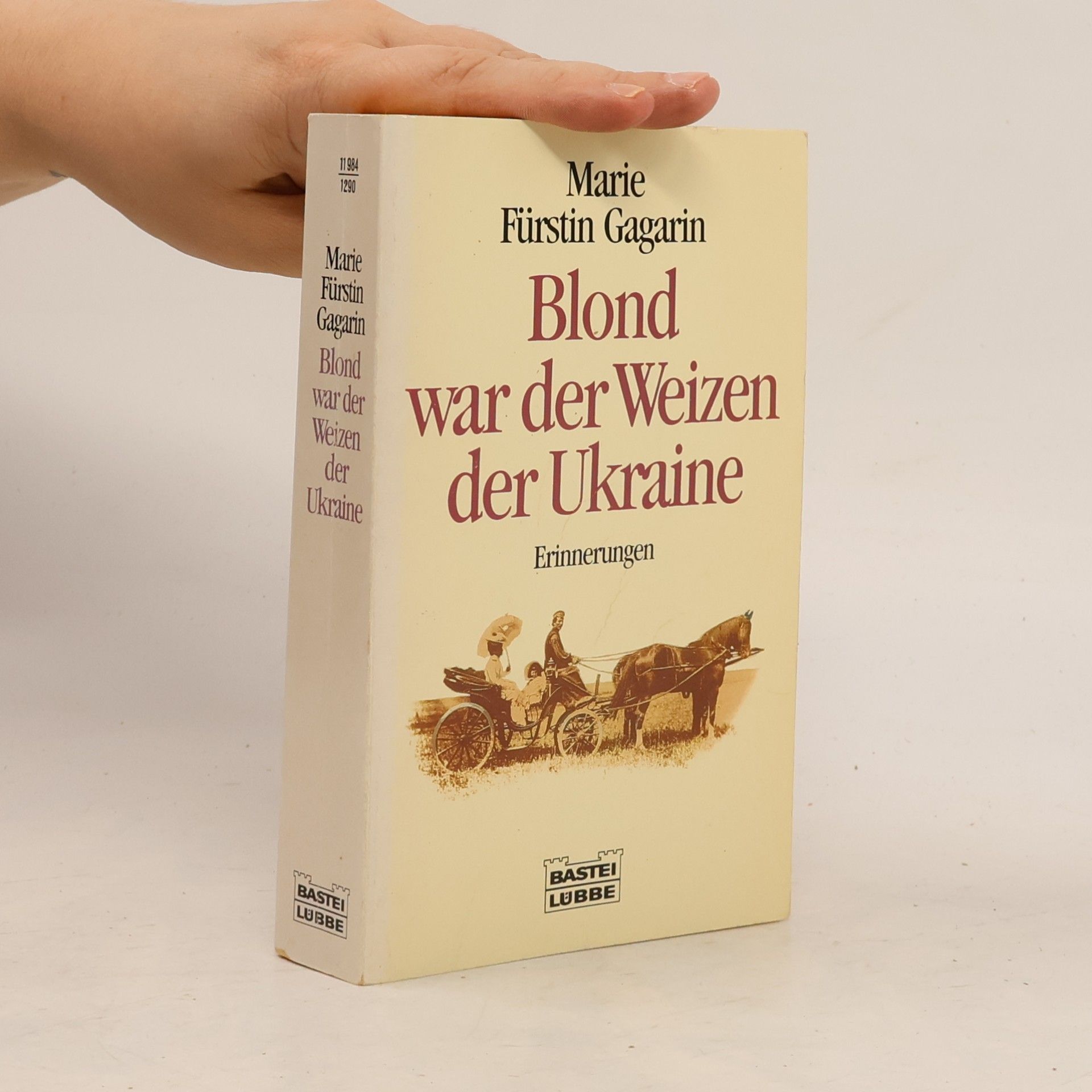 Marie Gagarin Blond war der Weizen der Ukraine