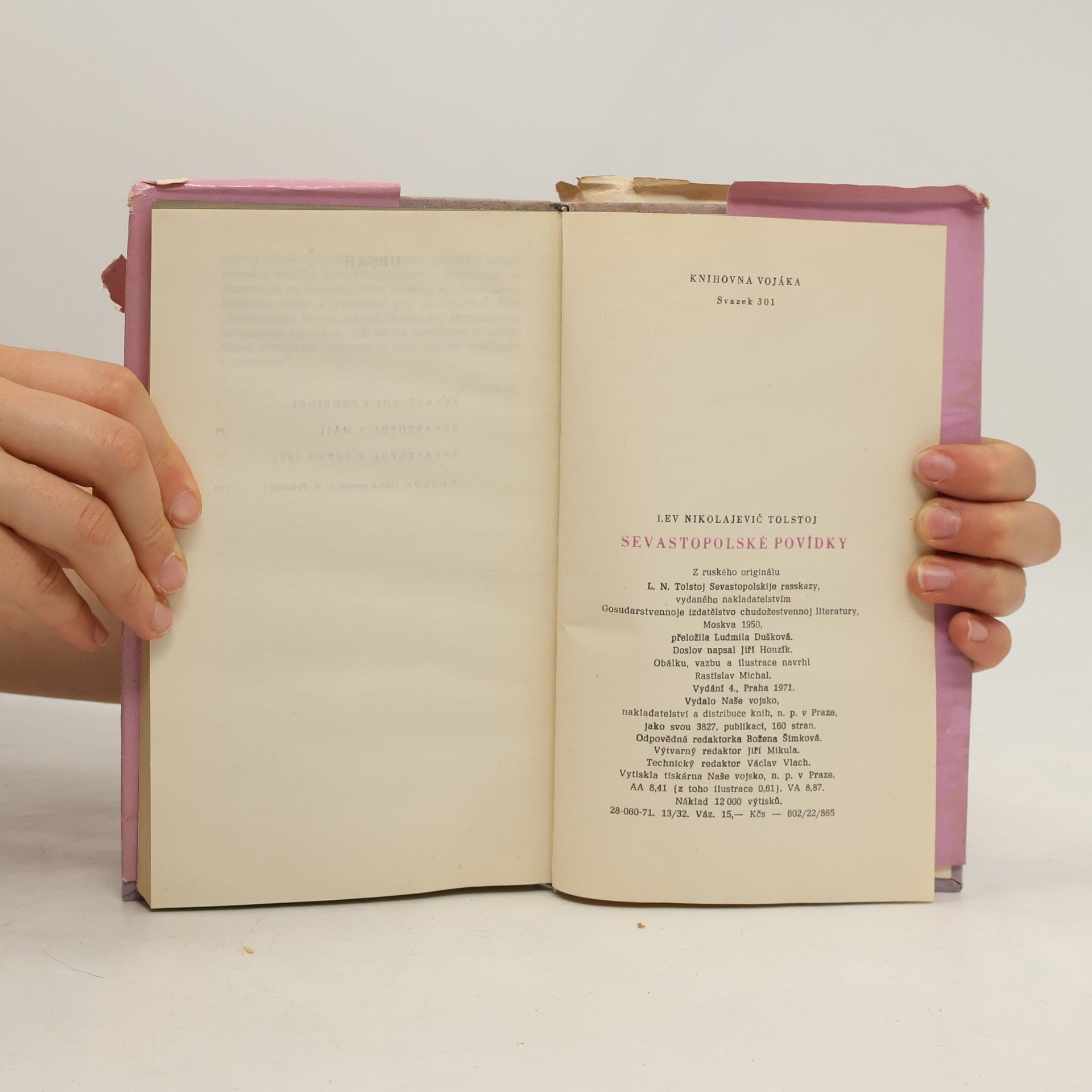 Lew Nikolajewitsch Tolstoi Sevastopolské povídky