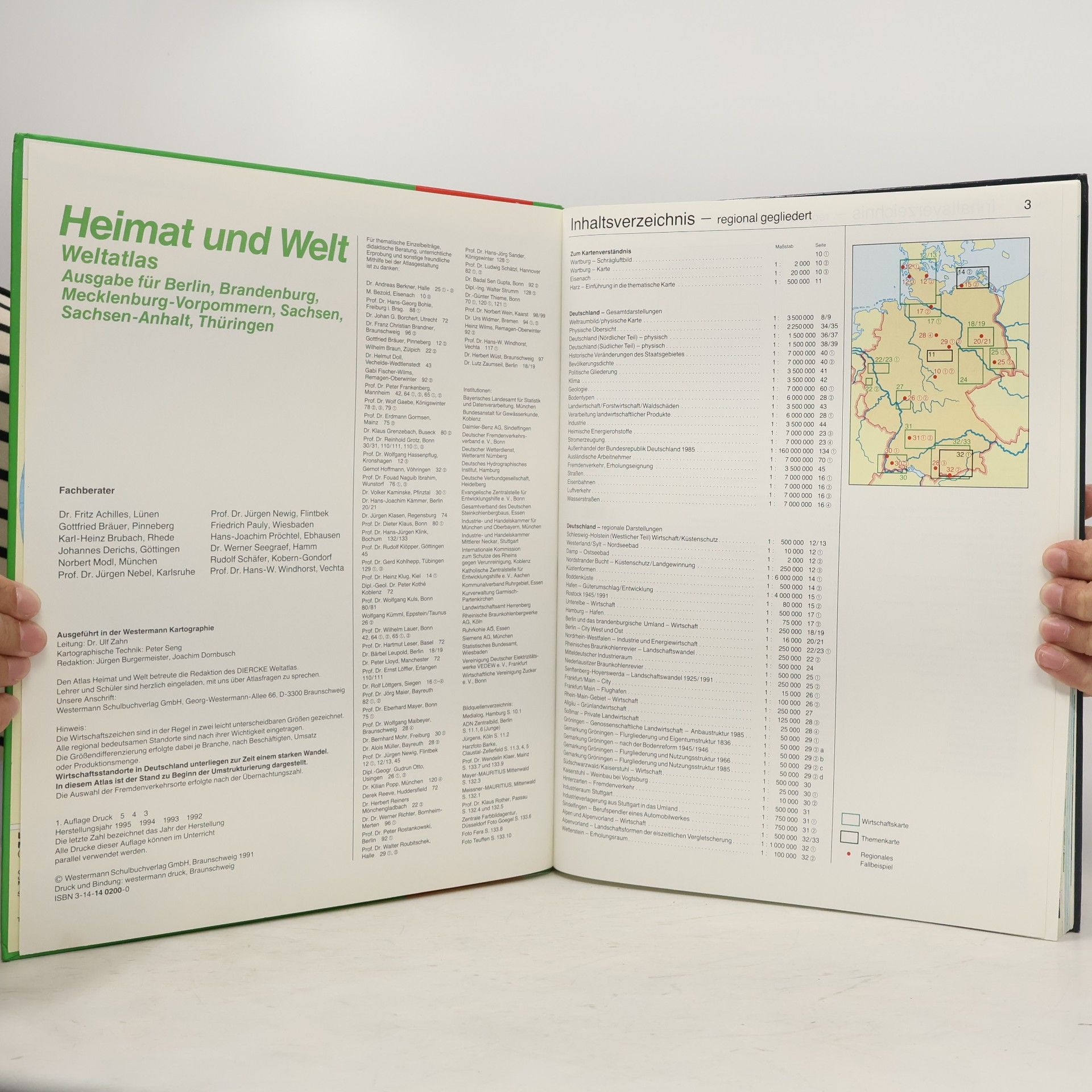 Gottfried Bräuer Heimat und Welt. Ausgabe für Berlin, Brandenburg, Mecklenburg- Vorpommern, Sachsen, Sachsen- Anhalt und Thüringen.