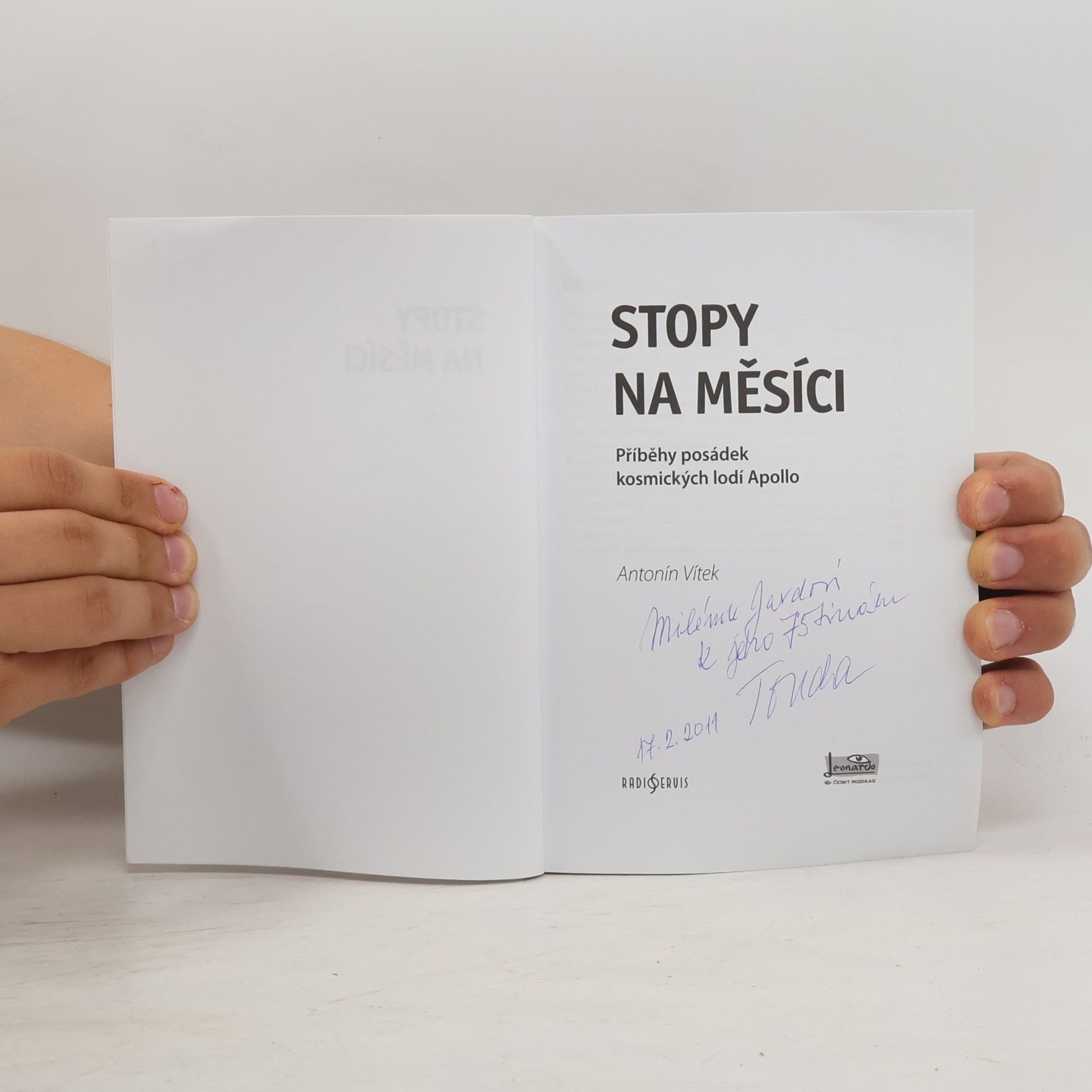 Antonín Vítek Stopy na Měsíci