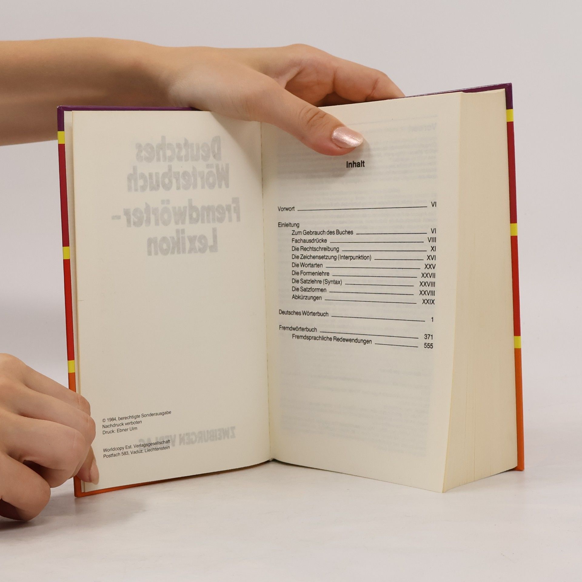 AA.VV. Deutsches Wörterbuch Fremdwörterlexikon