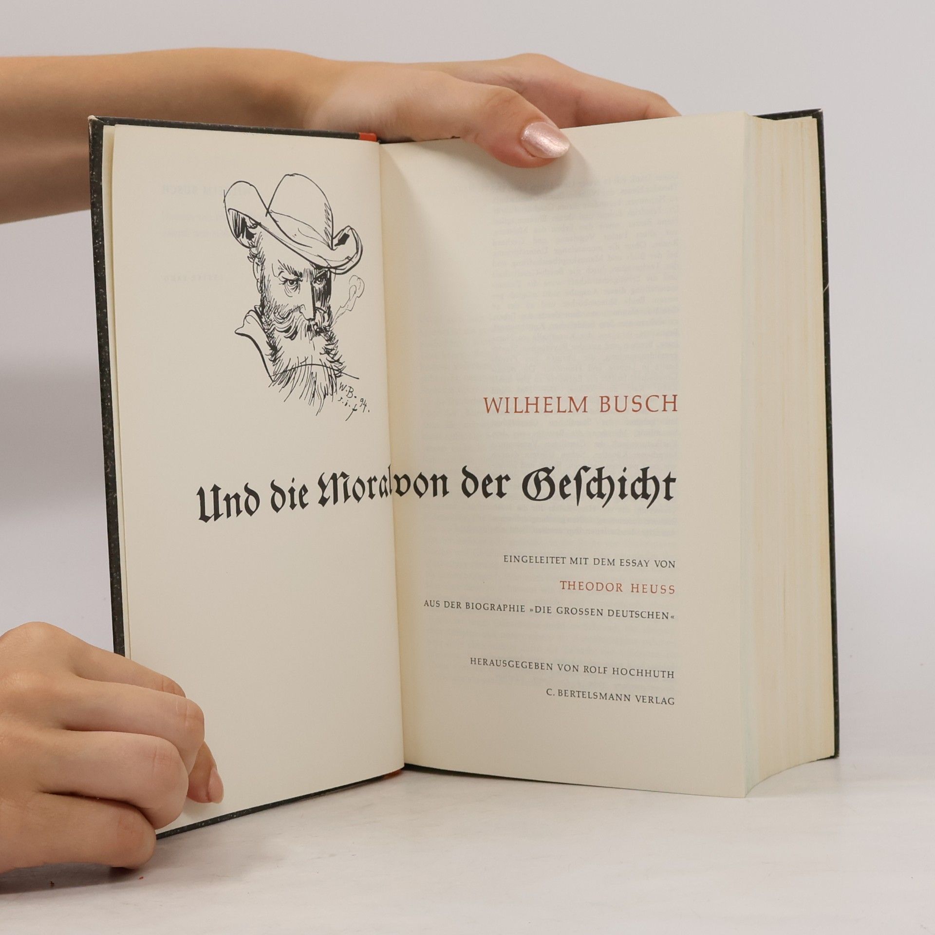 Wilhelm Busch Und die Moral von der Geschicht