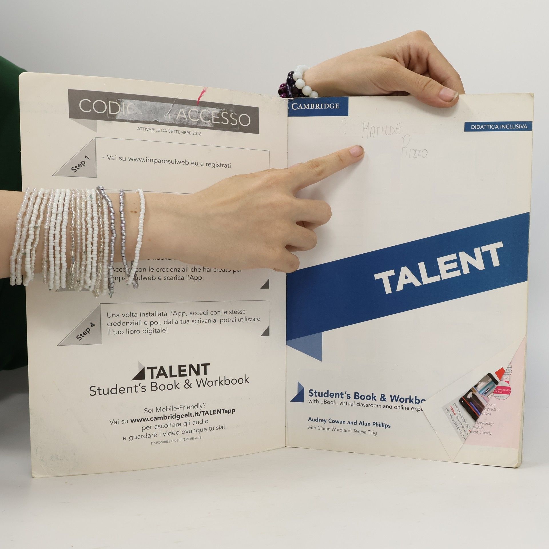 Audrey Cowan Talent Level 2 Student's Book/Workbook Combo with eBook