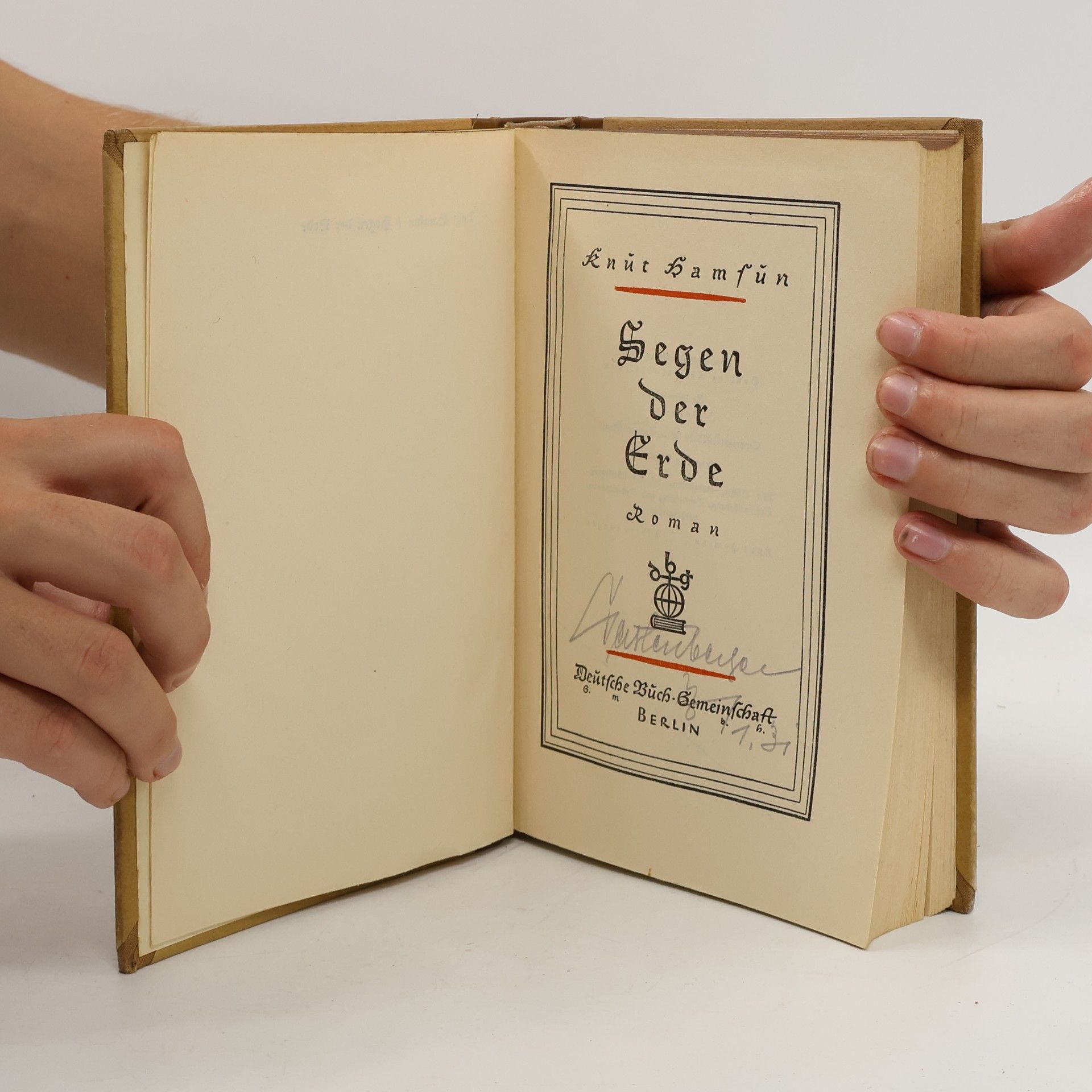 Knut Hamsun Segen der Erde