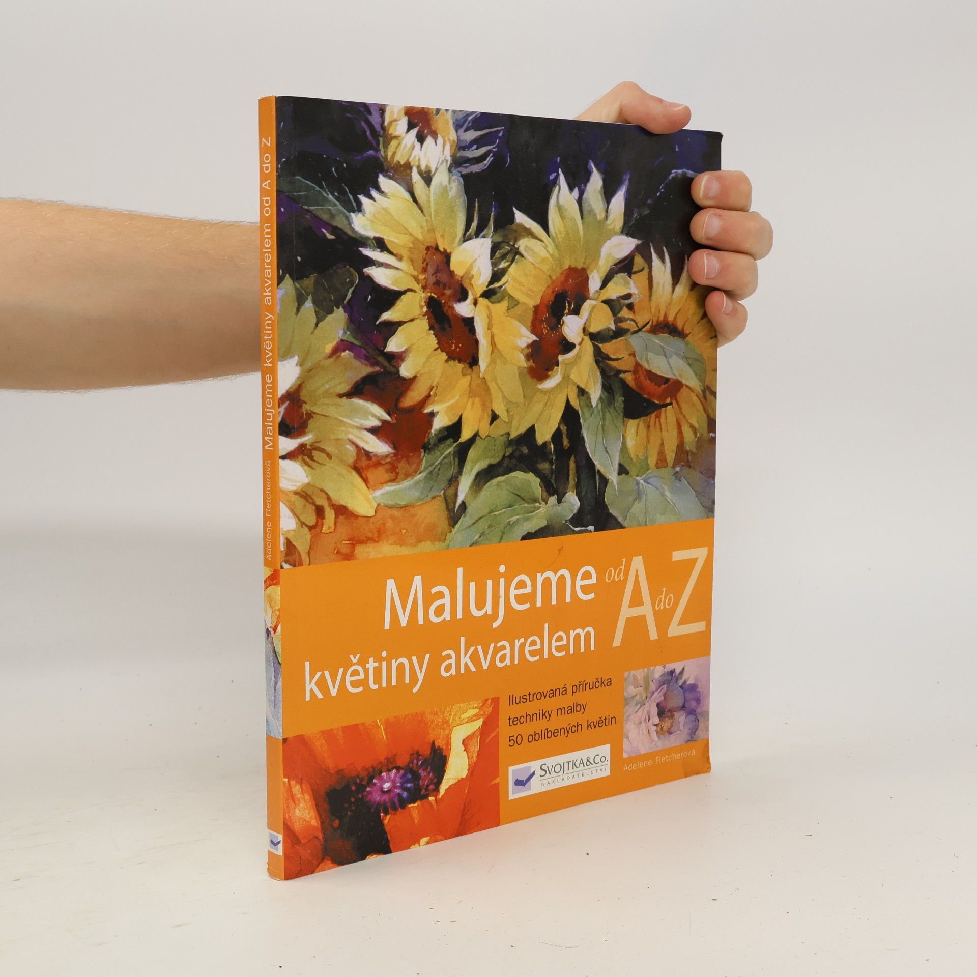 Adelene Fletcher Malujeme květiny akvarelem od A do Z