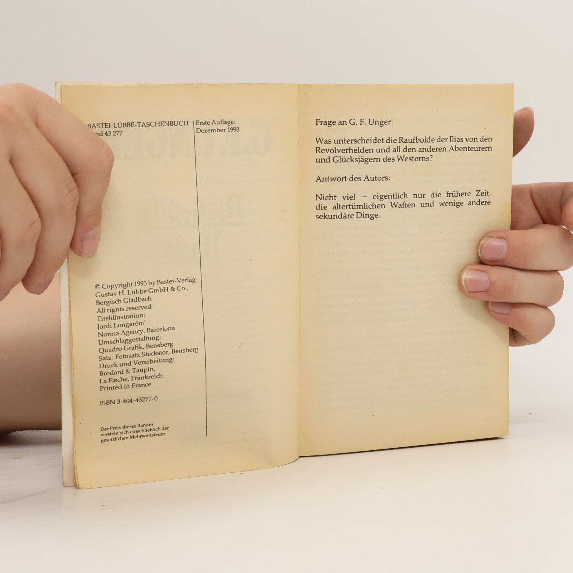 G. F. Unger G. F. Unger Bestseller - 590: Der wilde Buck