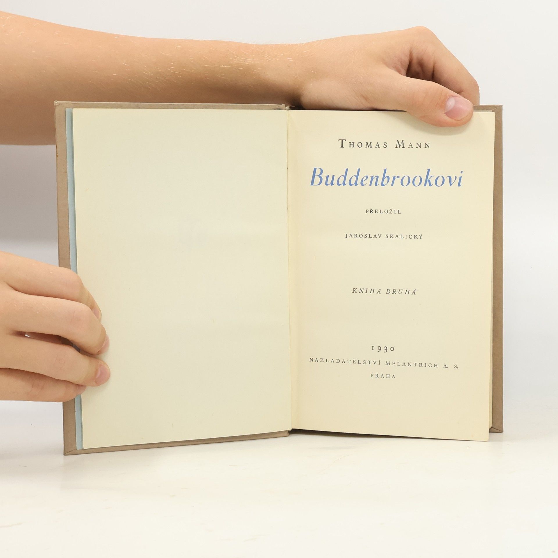 Thomas Mann Buddenbrookovi II.