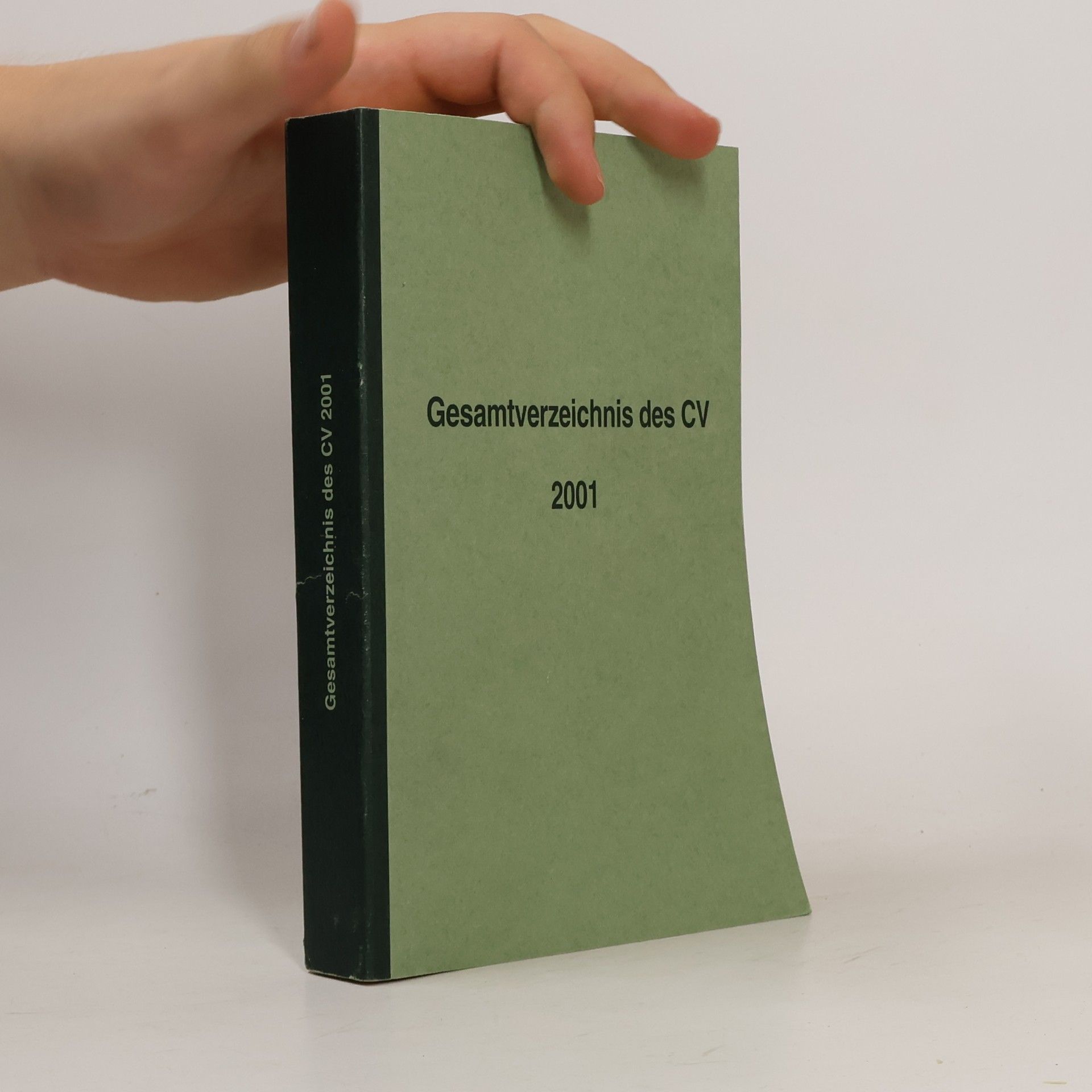 kolektiv Gesamtverzeichnis des CV 2001