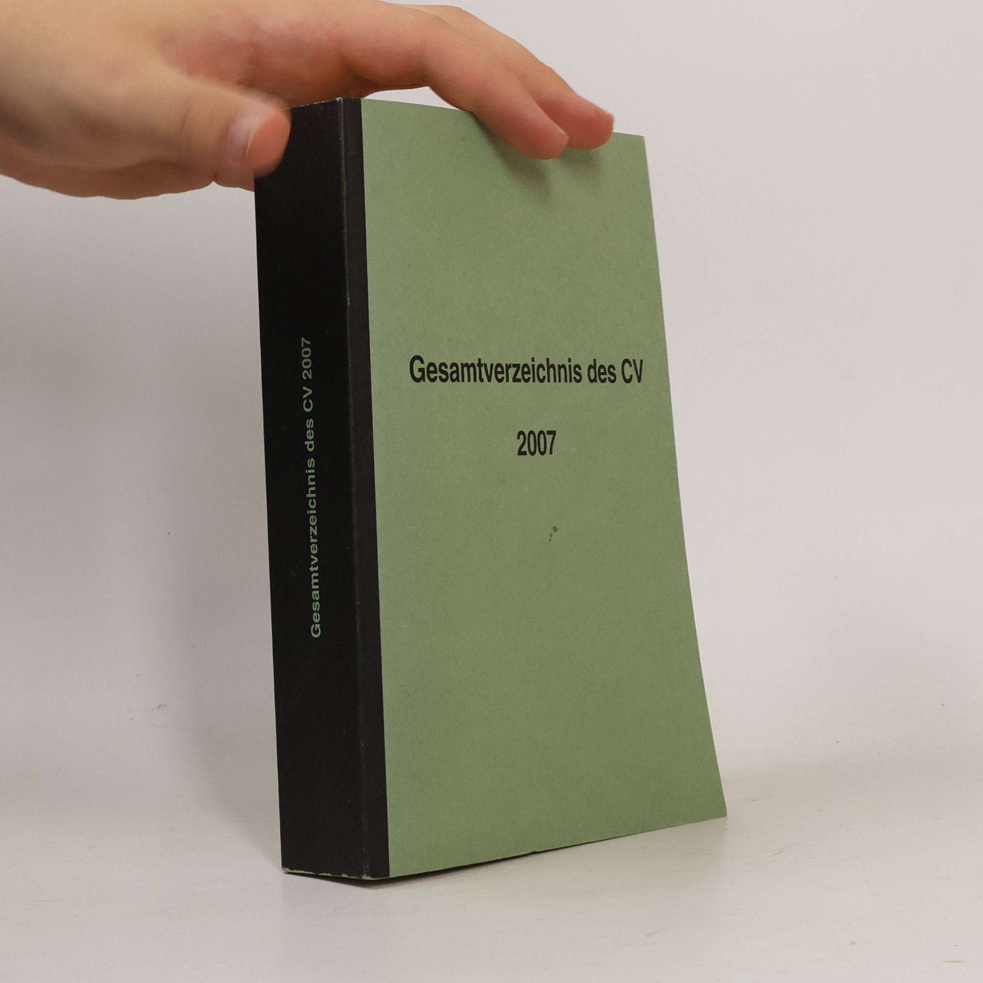 kolektiv Gesamtverzeichnis des CV 2007
