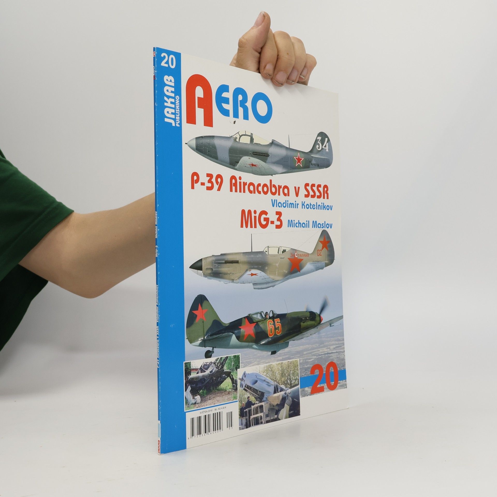 AA.VV. Aero 20 - P-39 Airacobra v SSSR, MiG-3