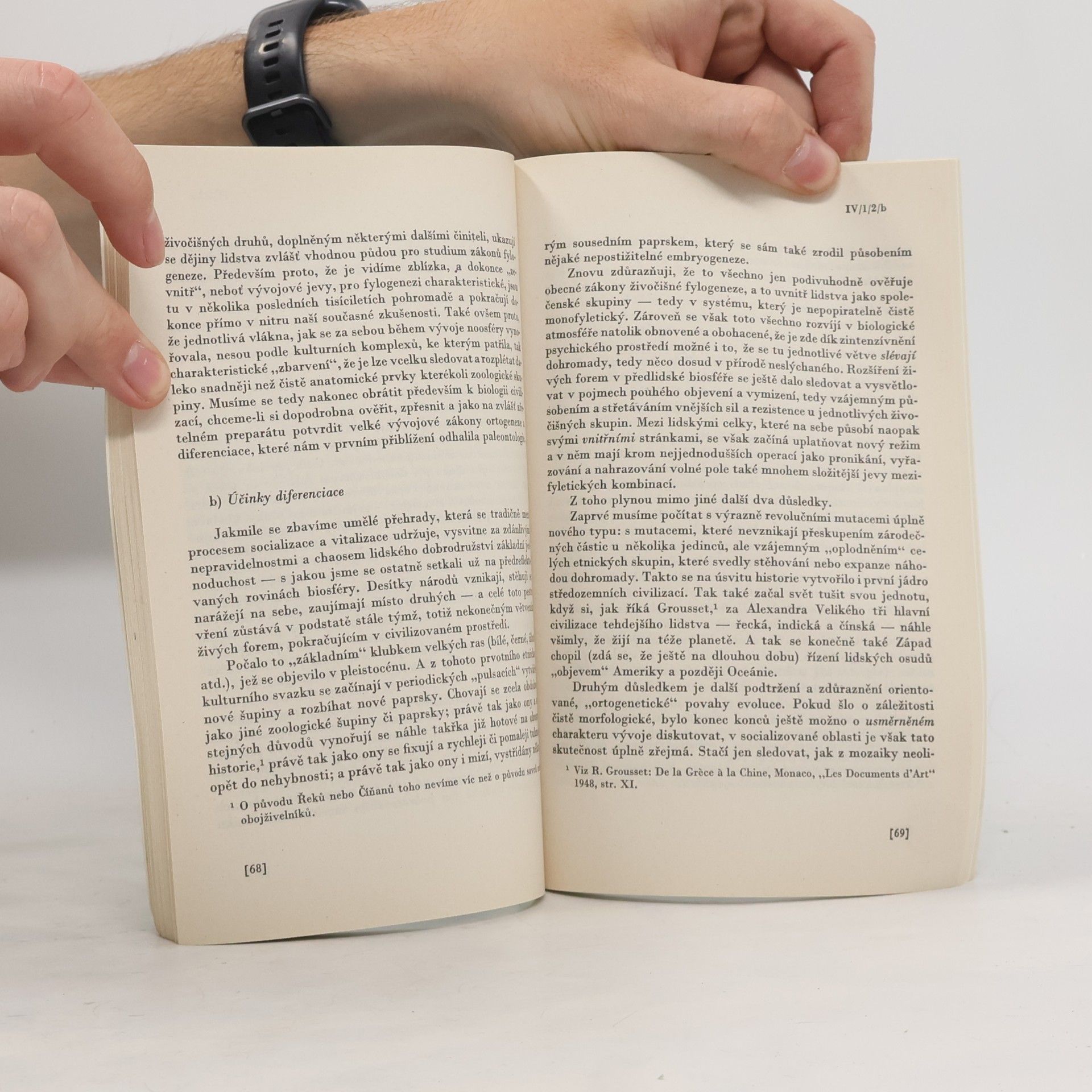 Pierre Teilhard de Chardin Místo člověka v přírodě: Výbor studií