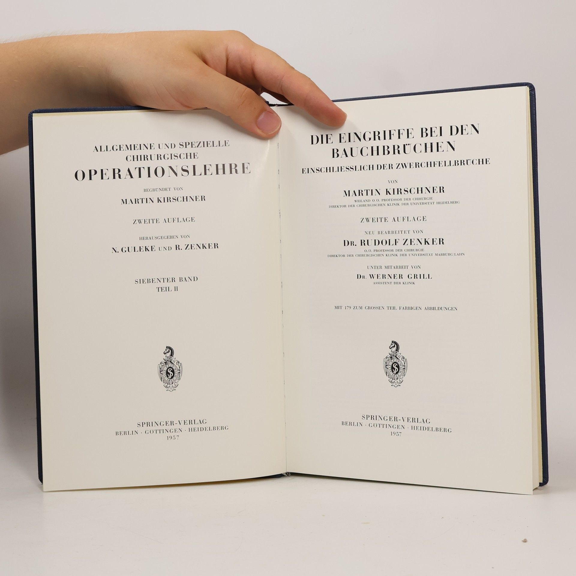 Martin Kirchner Allgemeine und spezielle chirurgische Operationslehre 7/II