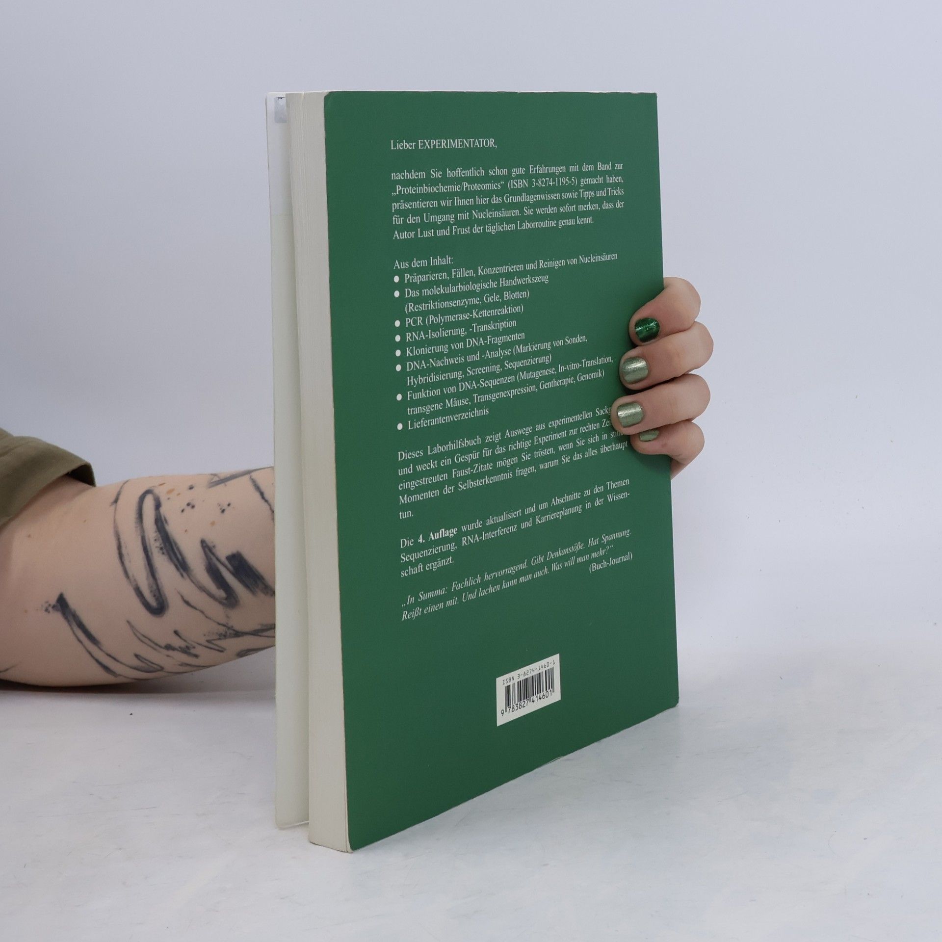 Cornel Mülhardt Der Experimentator: Molekularbiologie, Genomics - 4. Auflage