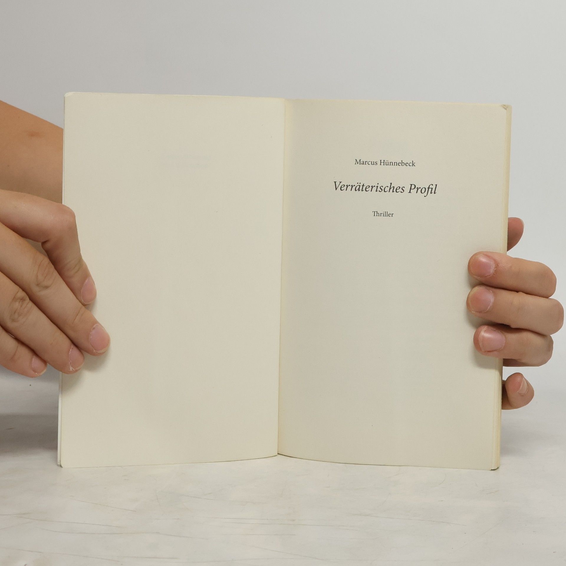 Marcus Hünnebeck Verräterisches Profil