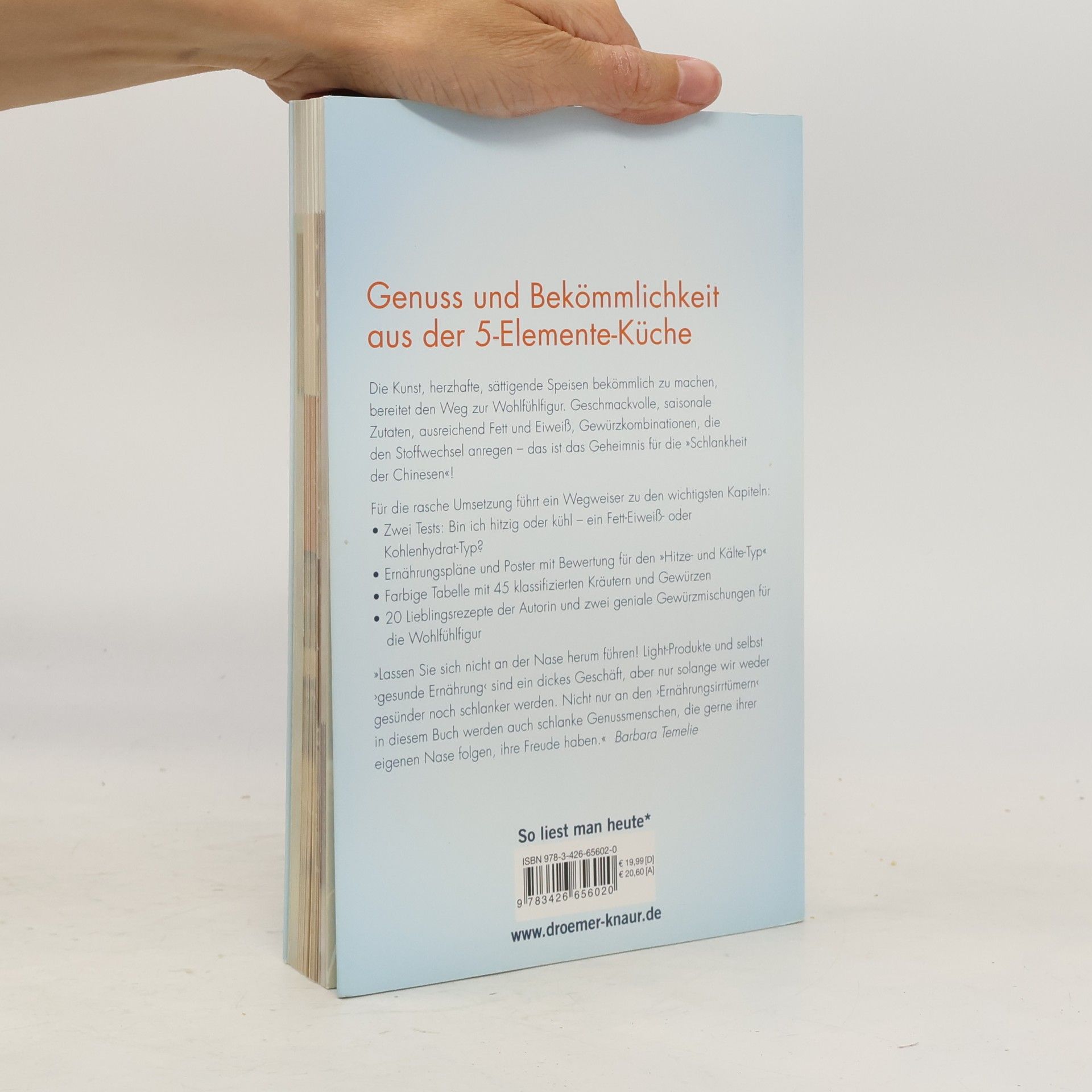 Barbara Temelie Mit der 5-Elemente-Ernährung zur Wohlfühlfigur