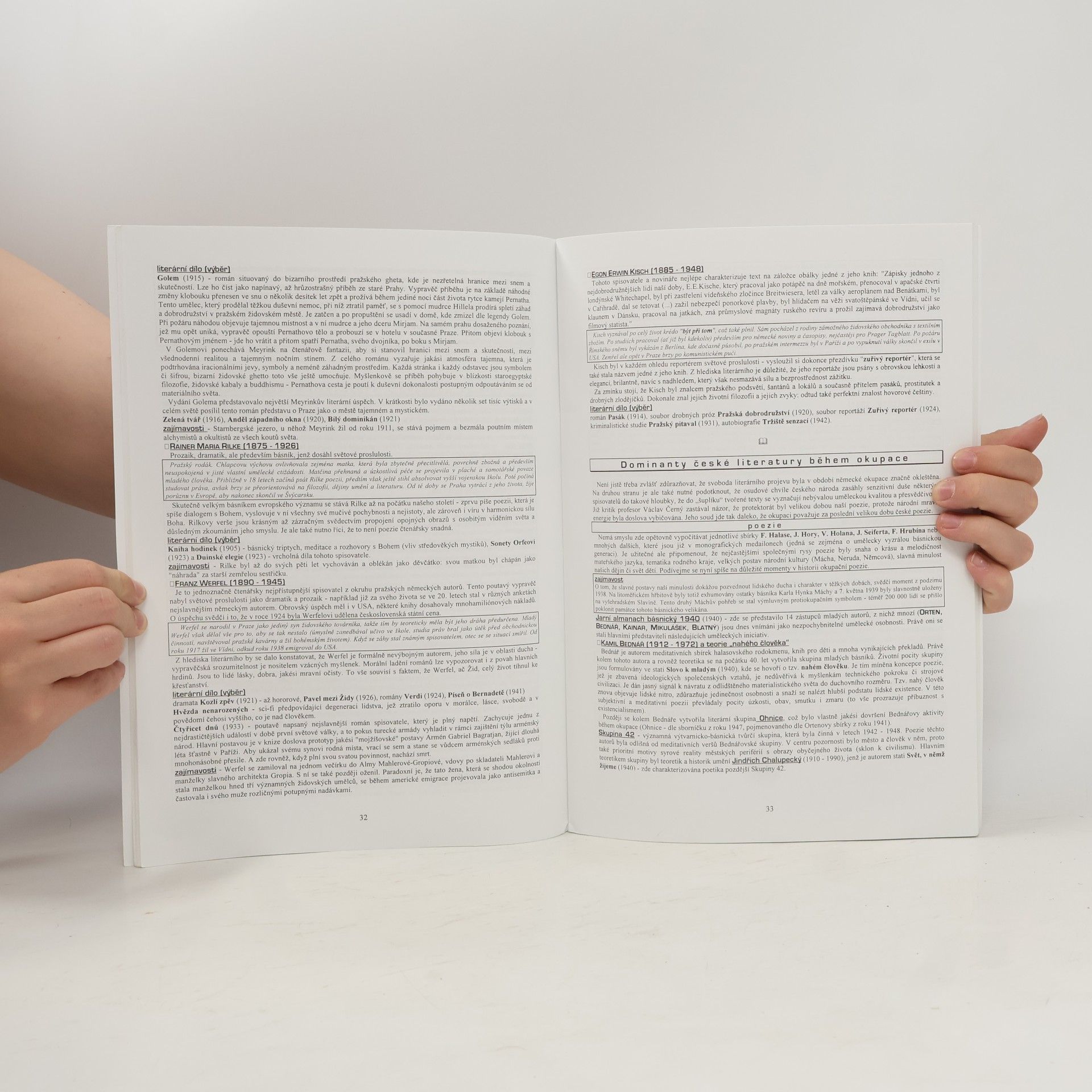 Vladimír Prokop Přehled české literatury 20. století
