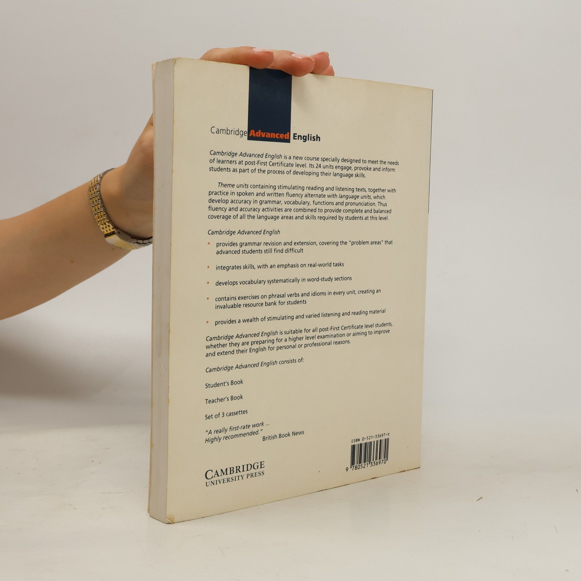 Leo Jones Cambridge advanced English : student's book