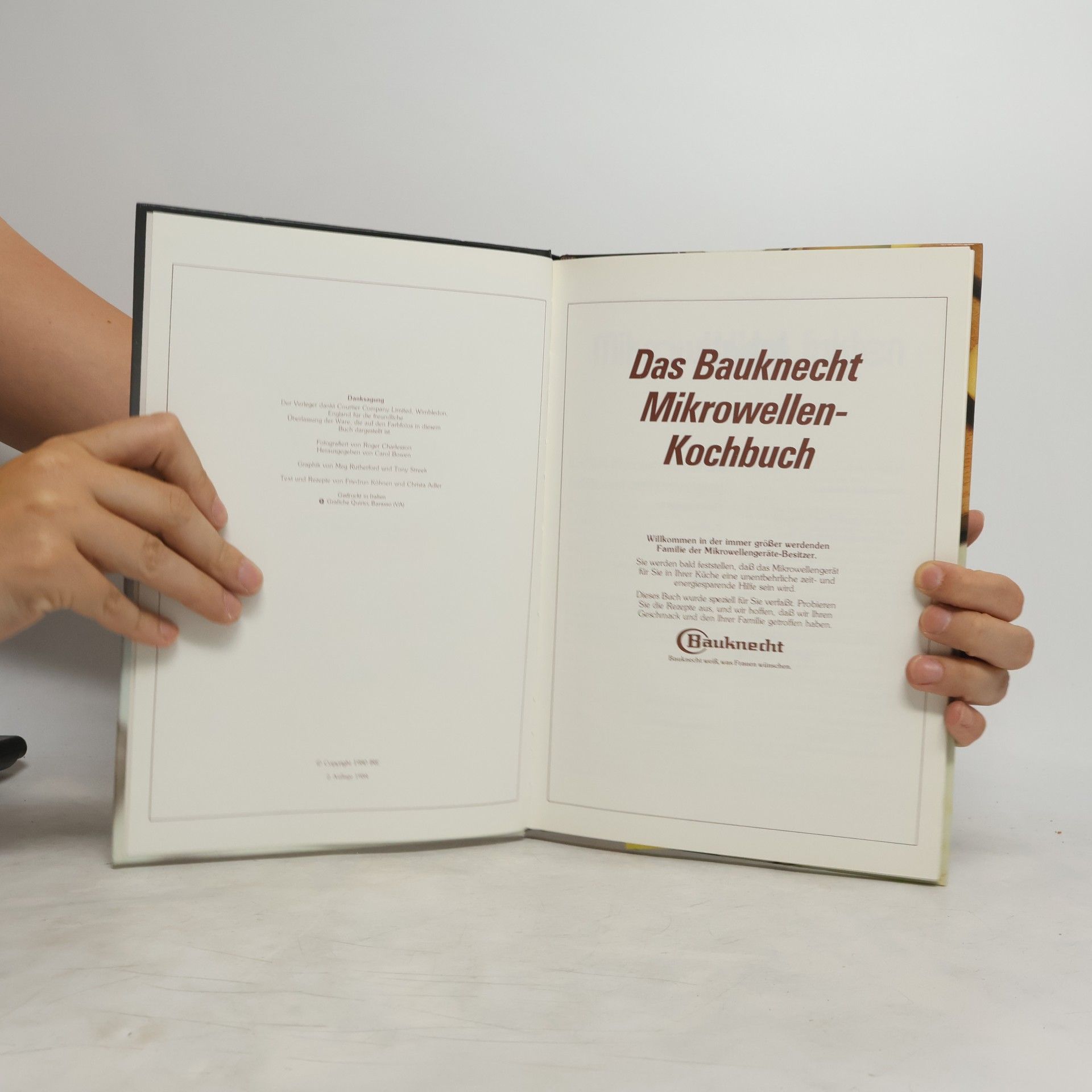Autorenkollektiv Das Bauknecht Mikrowellen-Kochbuch