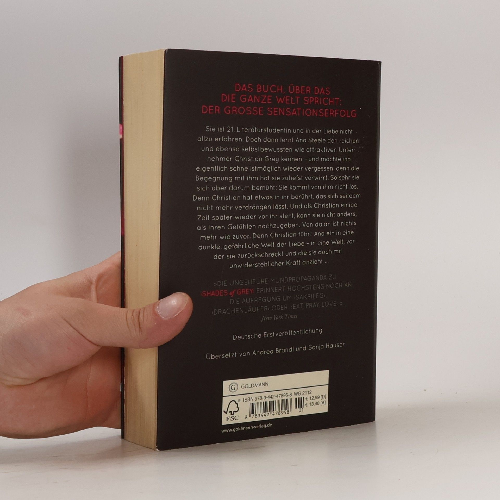 E. L. James Shades of Grey. Geheimes Verlangen