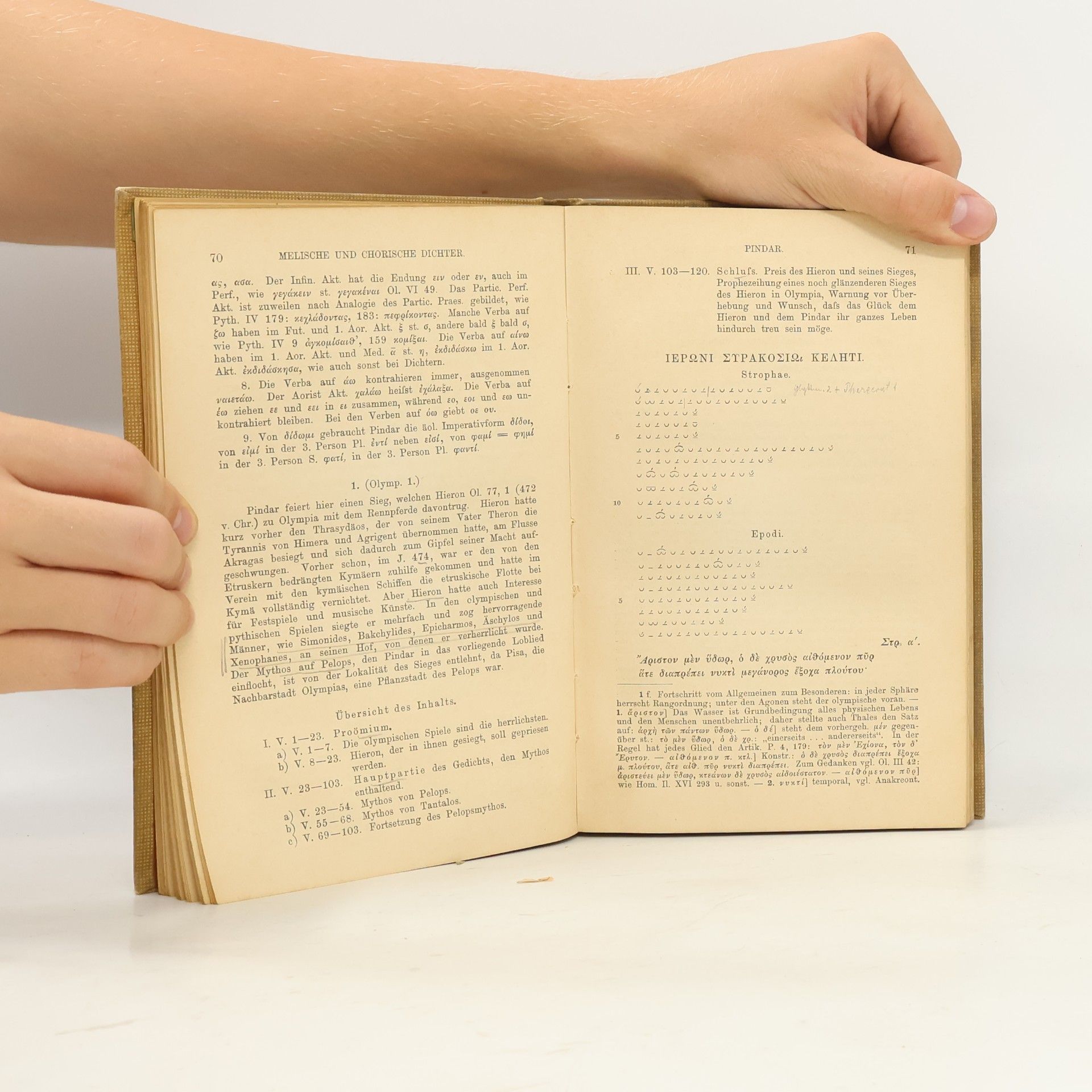 Eduard Buchholz Anthologie aus den Lyrikern der Griechen 2