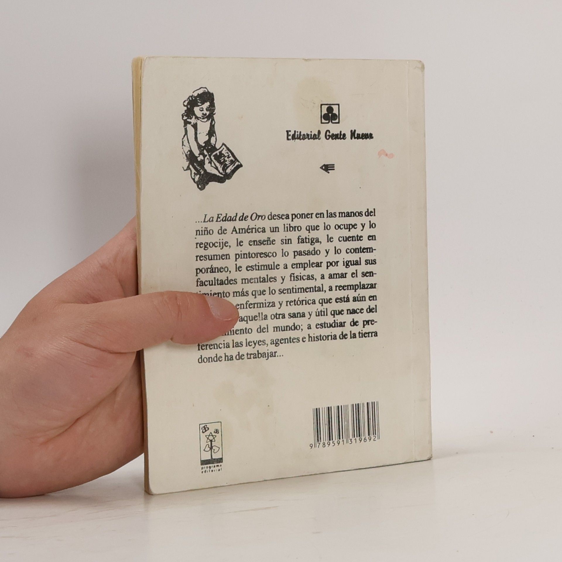 José Martí La Edad de Oro Edición especial con fines docentes